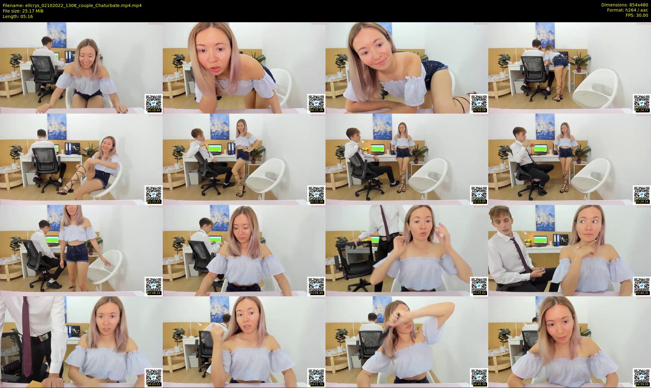 ellcrys — 6 minute Chaturbate couple cam show recording, 480p, Oct 2, 2022