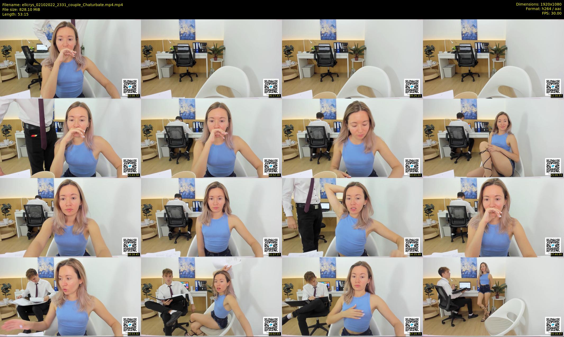 ellcrys — 54 minute Chaturbate couple cam show recording, 1080p, Oct 2, 2022