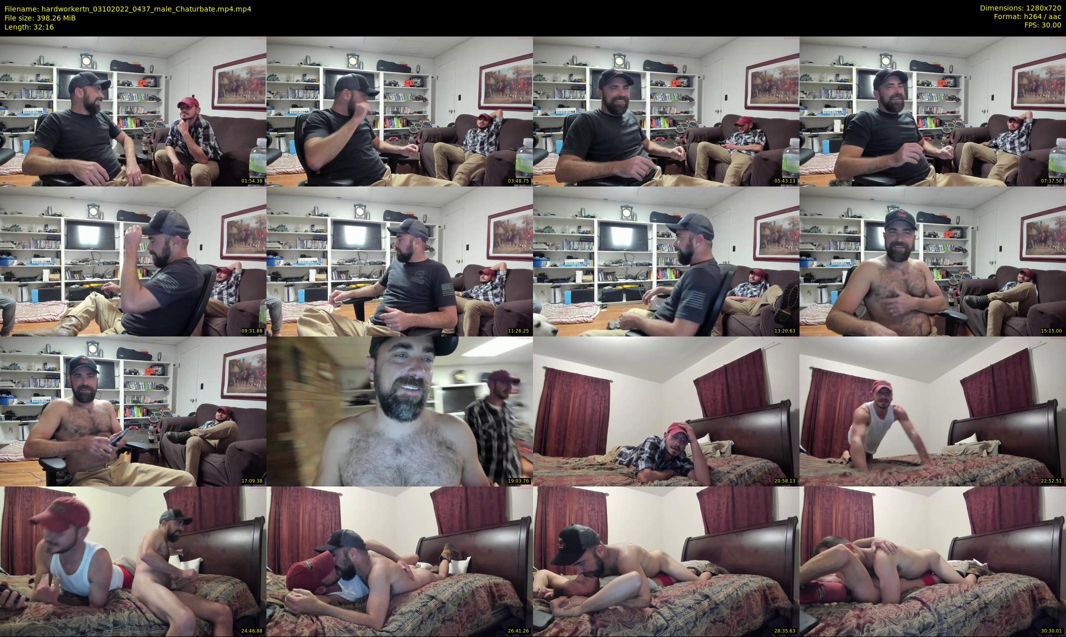 hardworkertn — 33 minute Chaturbate male cam show recording, 720p, Oct 3, 2022