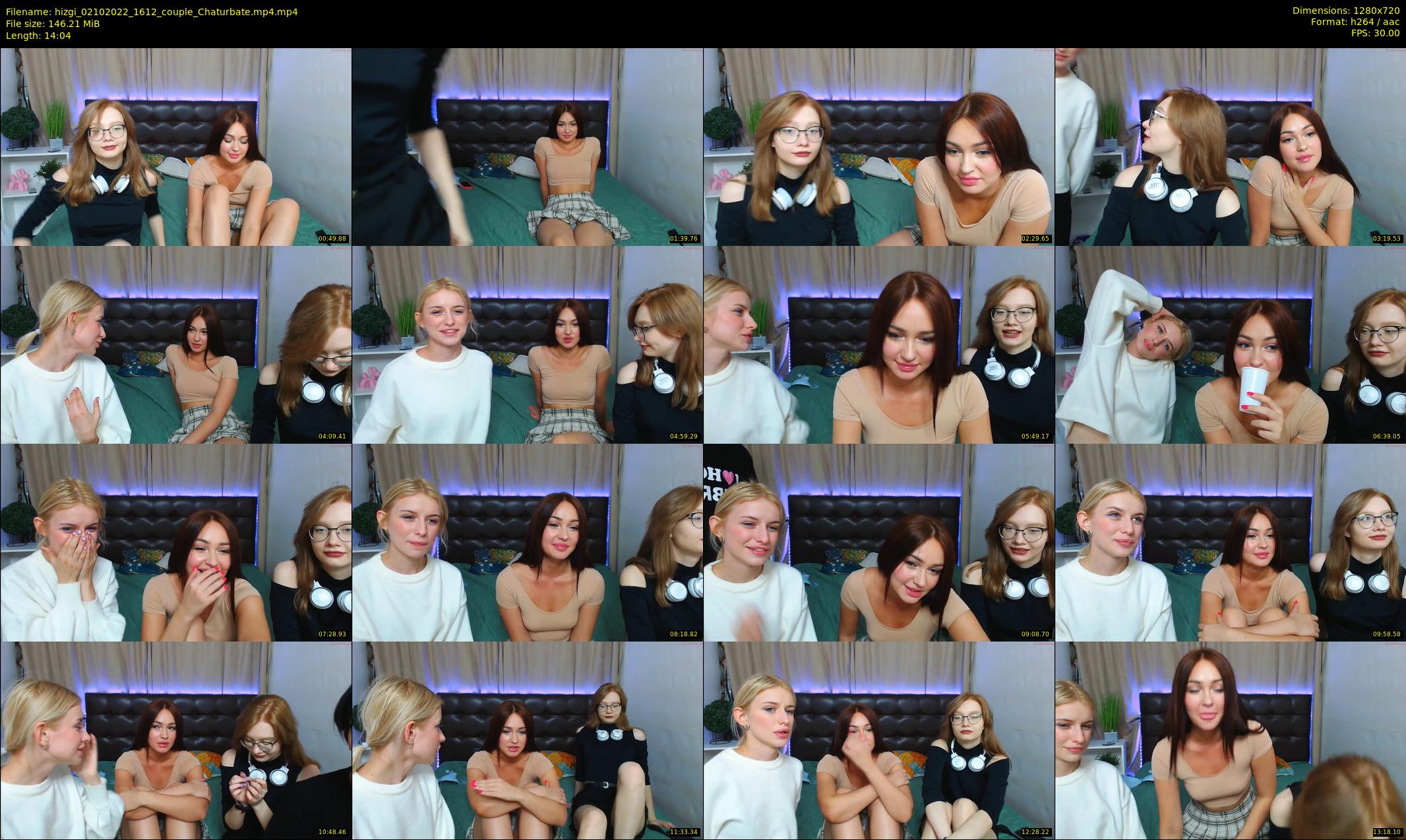 hizgi — 15 minute Chaturbate couple cam show recording, 720p, Oct 2, 2022