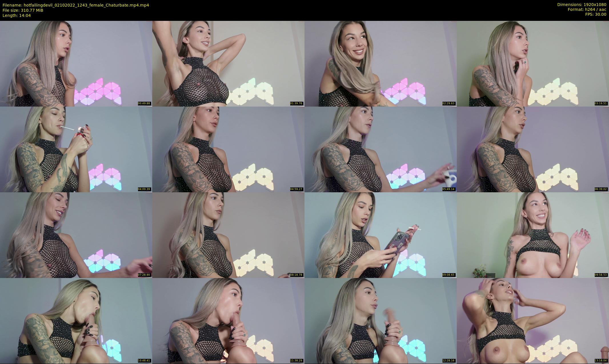 hotfallingdevil — 15 minute Chaturbate female cam show recording, 1080p, Oct 2, 2022