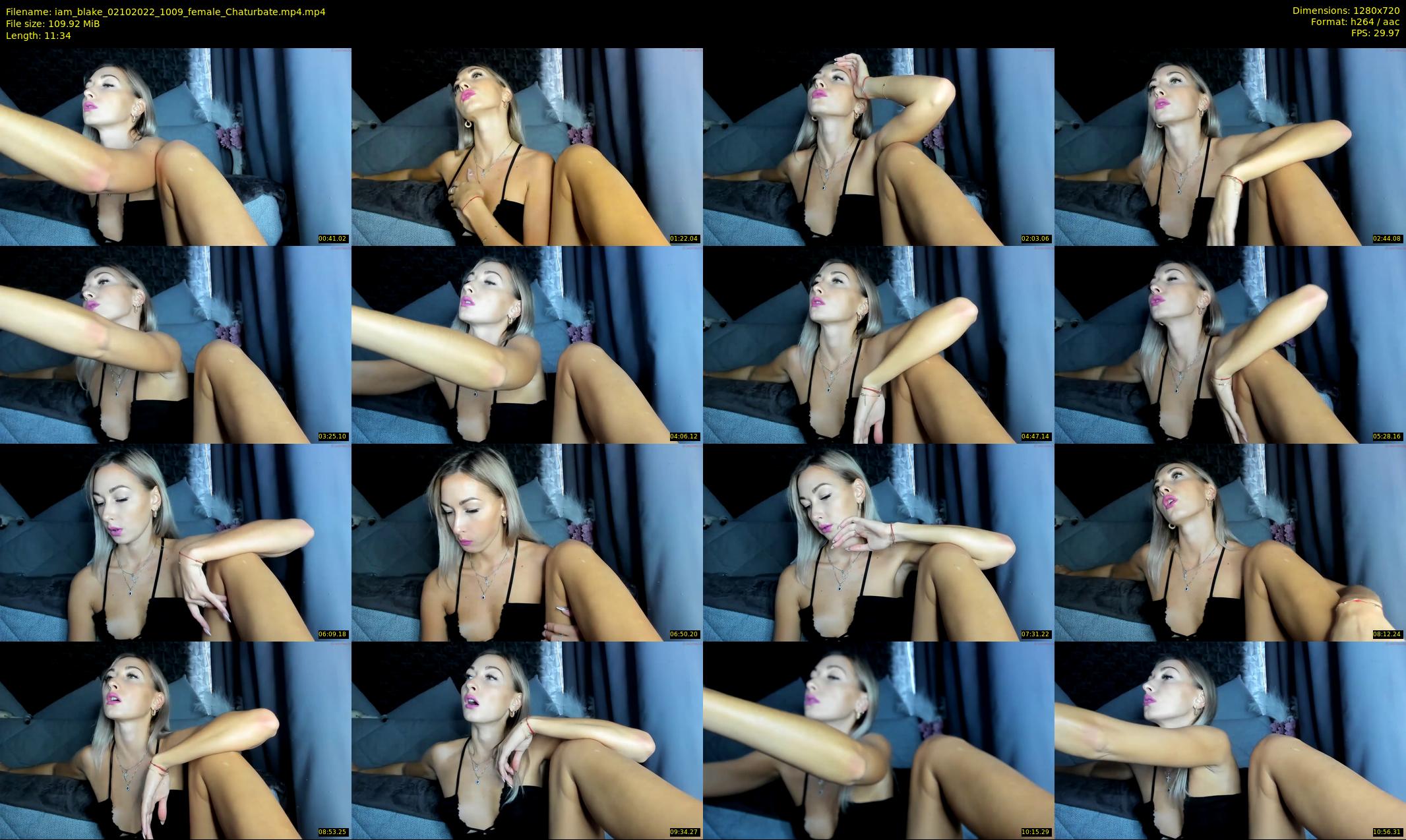 iam_blake — 12 minute Chaturbate female cam show recording, 720p, Oct 2, 2022