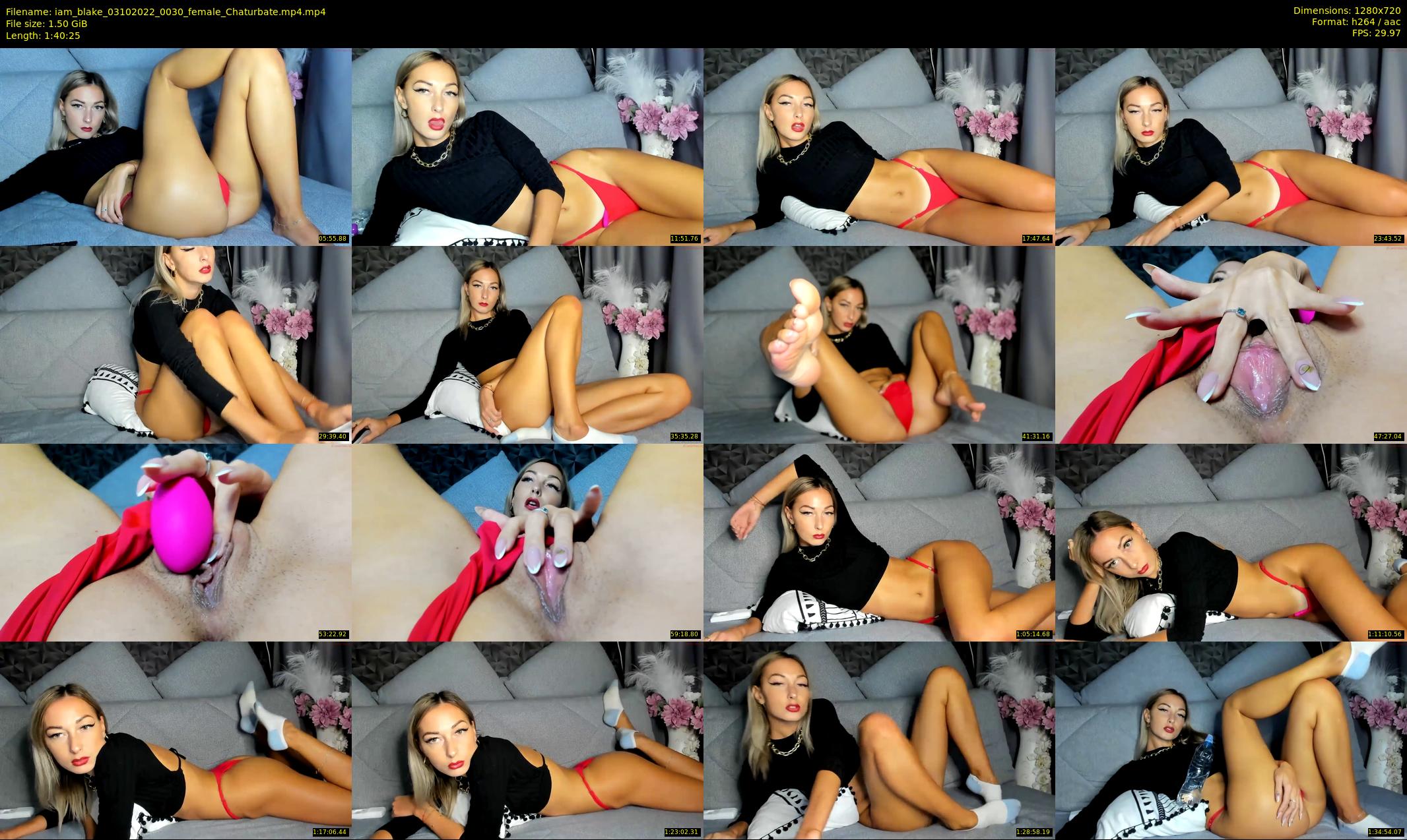 iam_blake — 101 minute Chaturbate female cam show recording, 720p, Oct 3, 2022