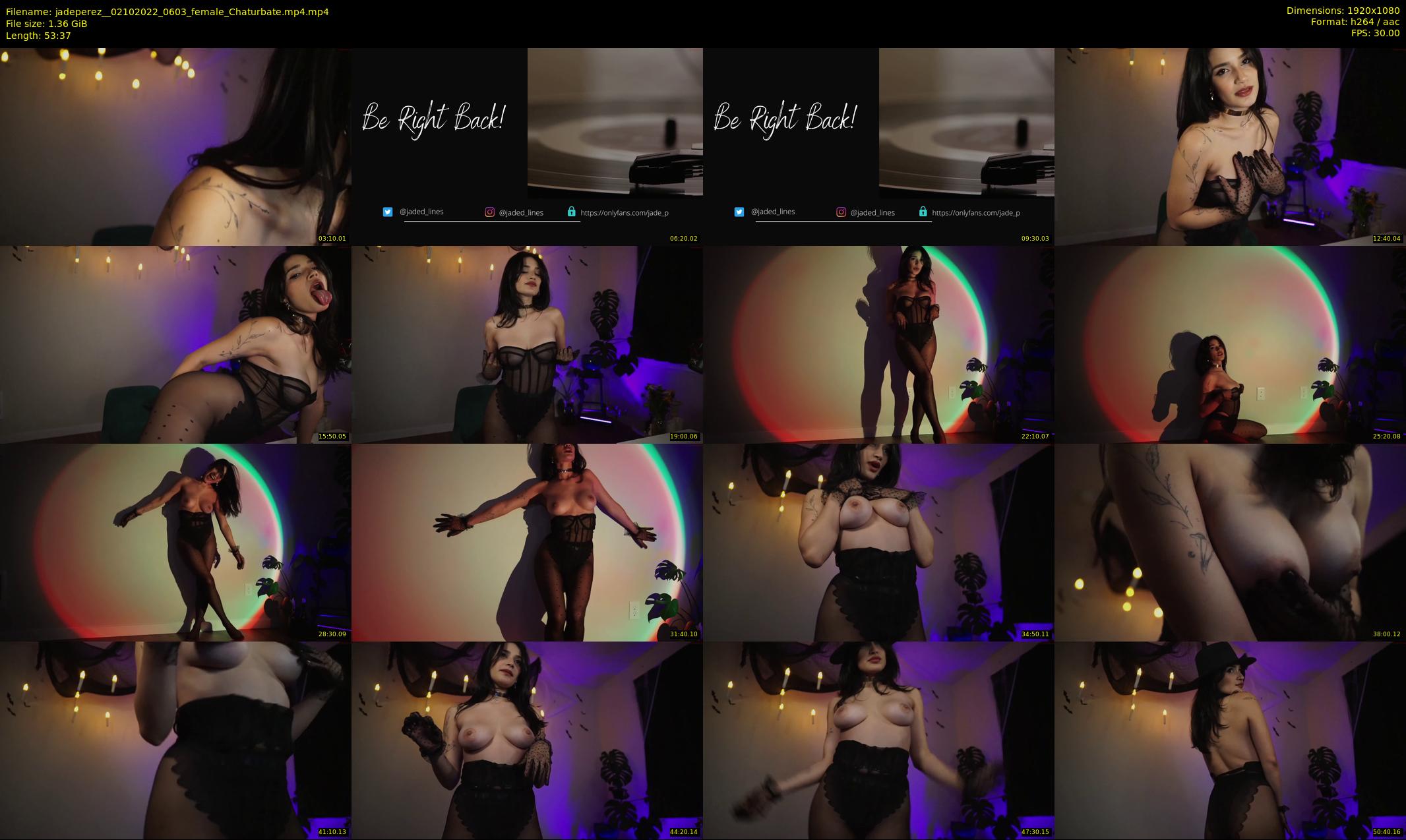 jadeperez_ — 54 minute Chaturbate female cam show recording, 1080p, Oct 2, 2022