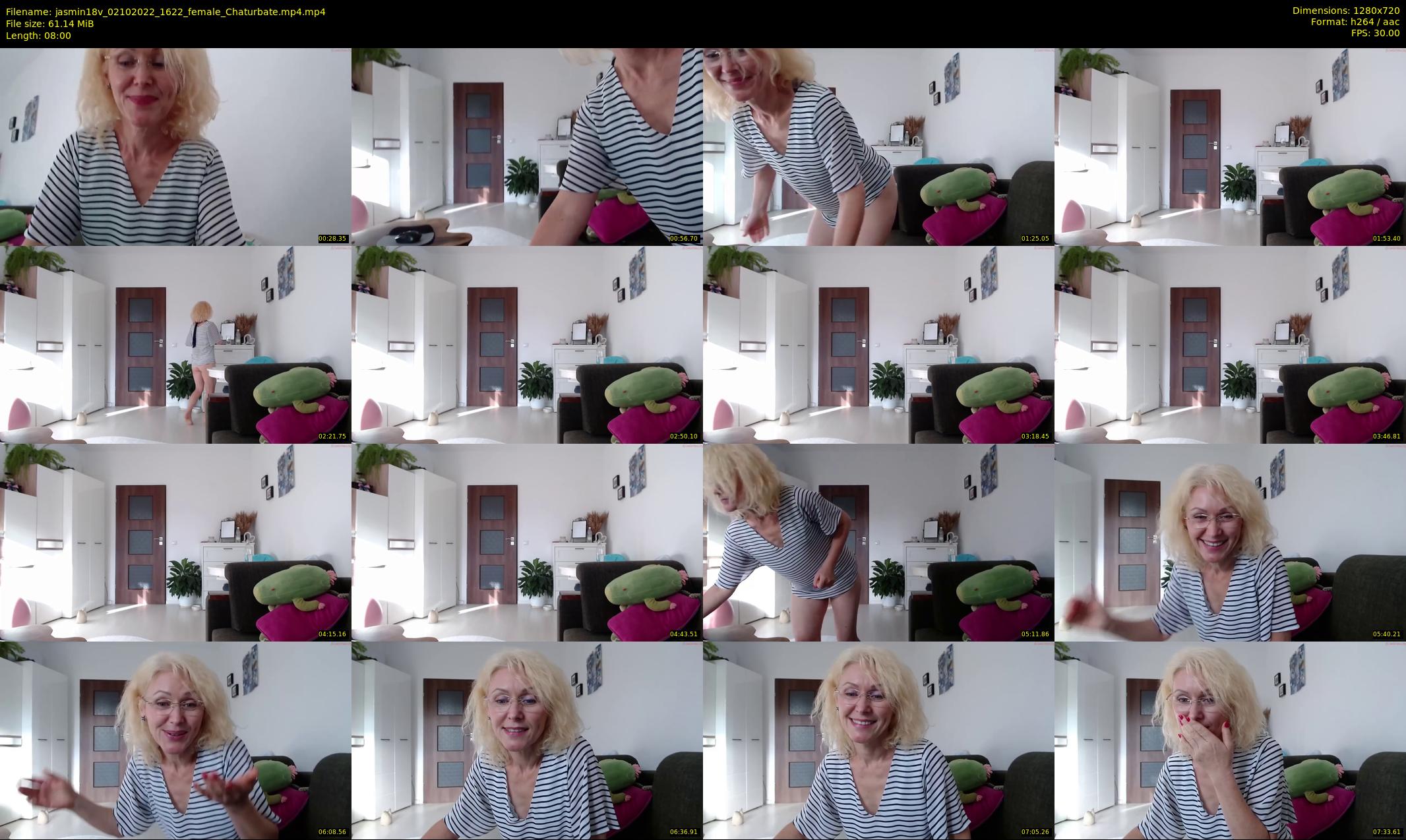 jasmin18v — 8 minute Chaturbate female cam show recording, 720p, Oct 2, 2022