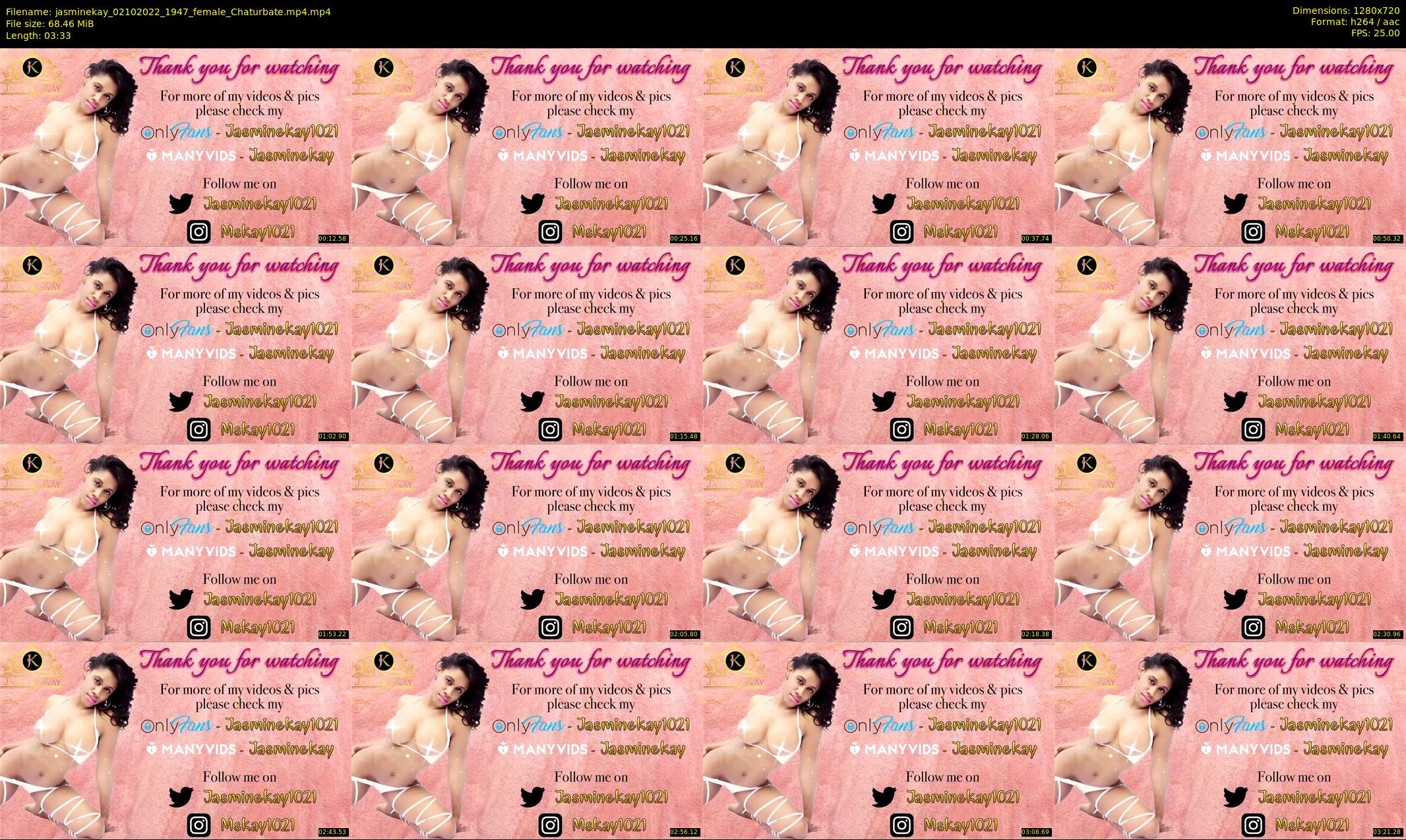 jasminekay — 4 minute Chaturbate female cam show recording, 720p, Oct 2, 2022