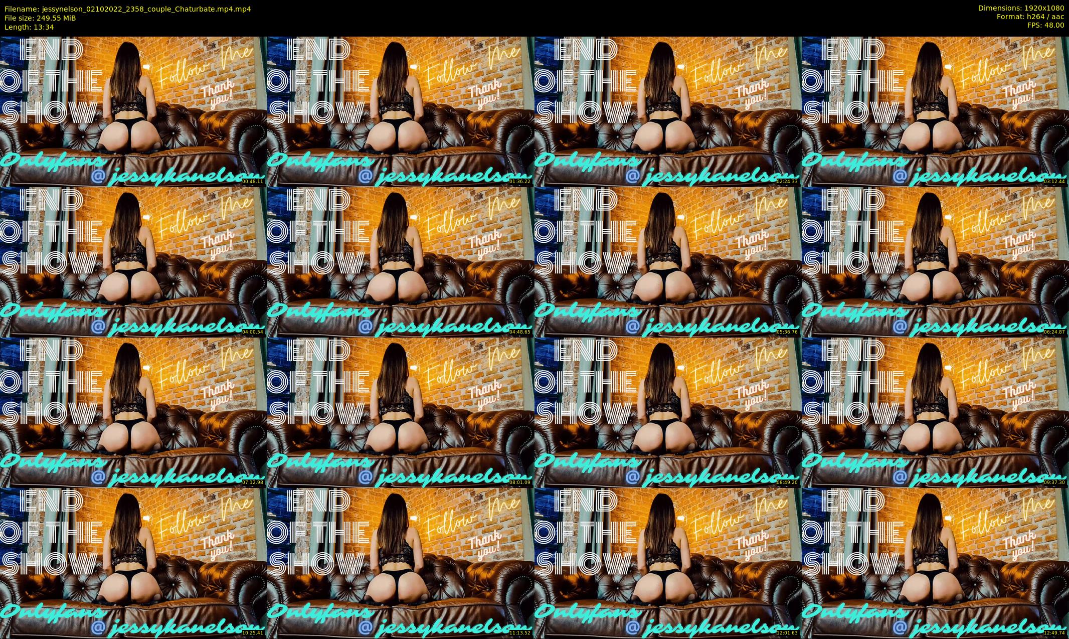 jessynelson — 14 minute Chaturbate female cam show recording, 1080p, Oct 2, 2022