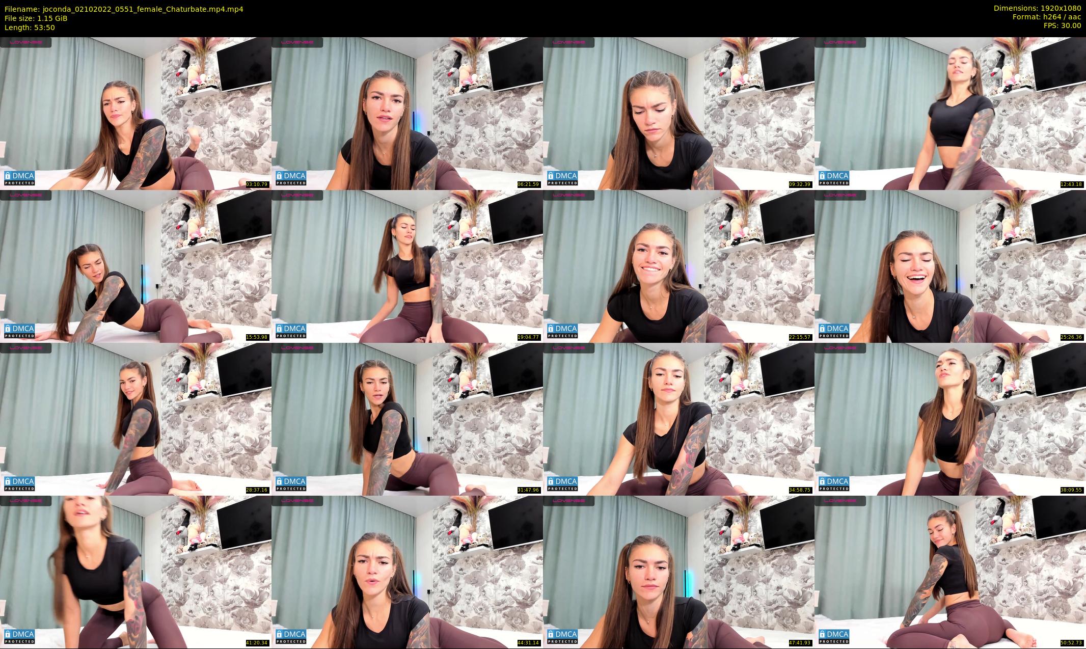 joconda — 54 minute Chaturbate female cam show recording, 1080p, Oct 2, 2022