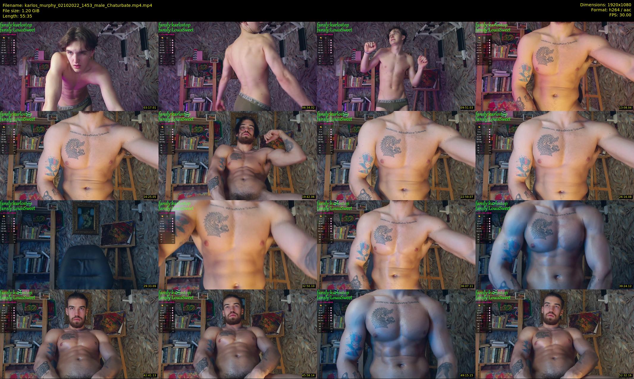 karlos_murphy — 56 minute Chaturbate male cam show recording, 1080p, Oct 2, 2022