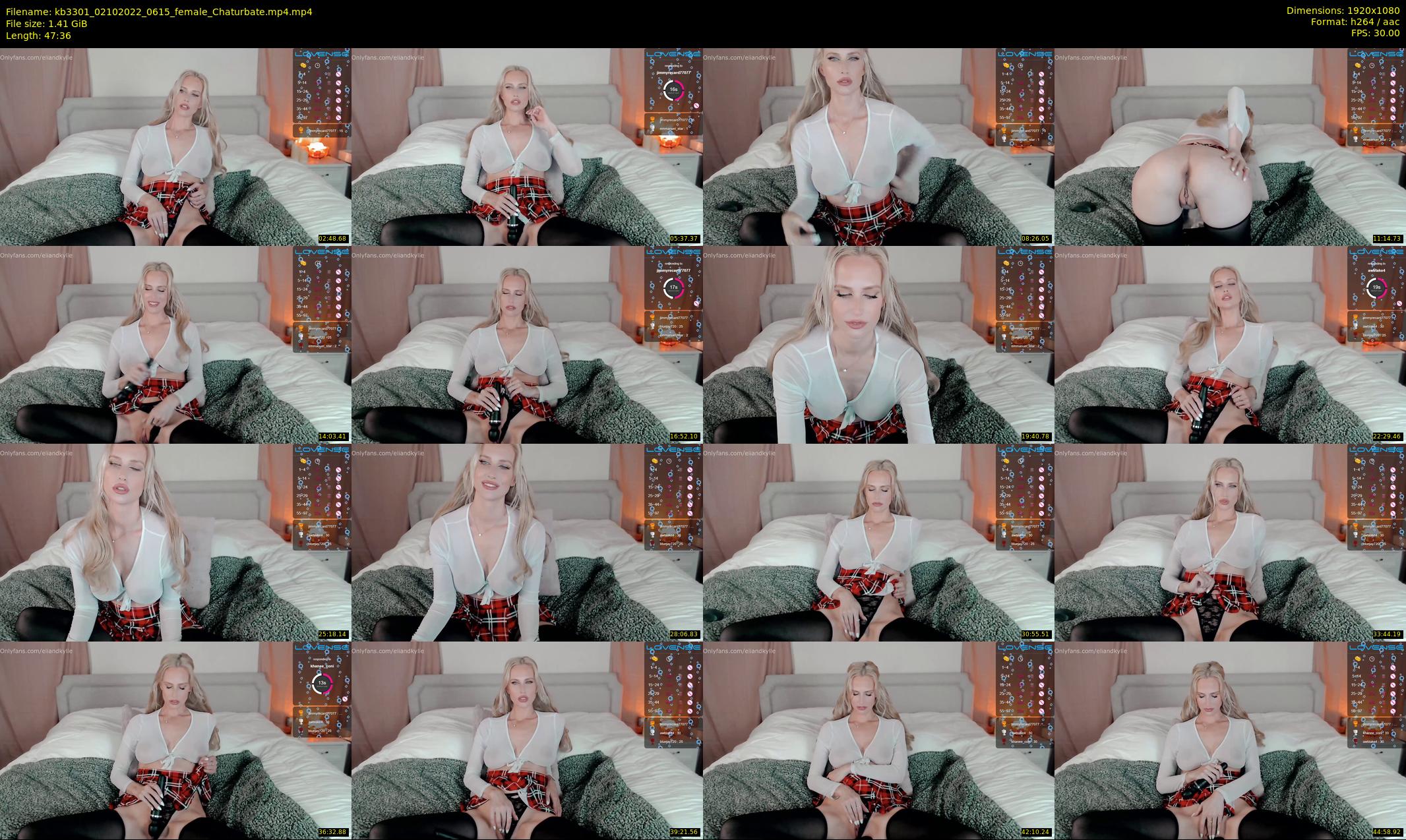 kb3301 — 48 minute Chaturbate couple cam show recording, 1080p, Oct 2, 2022