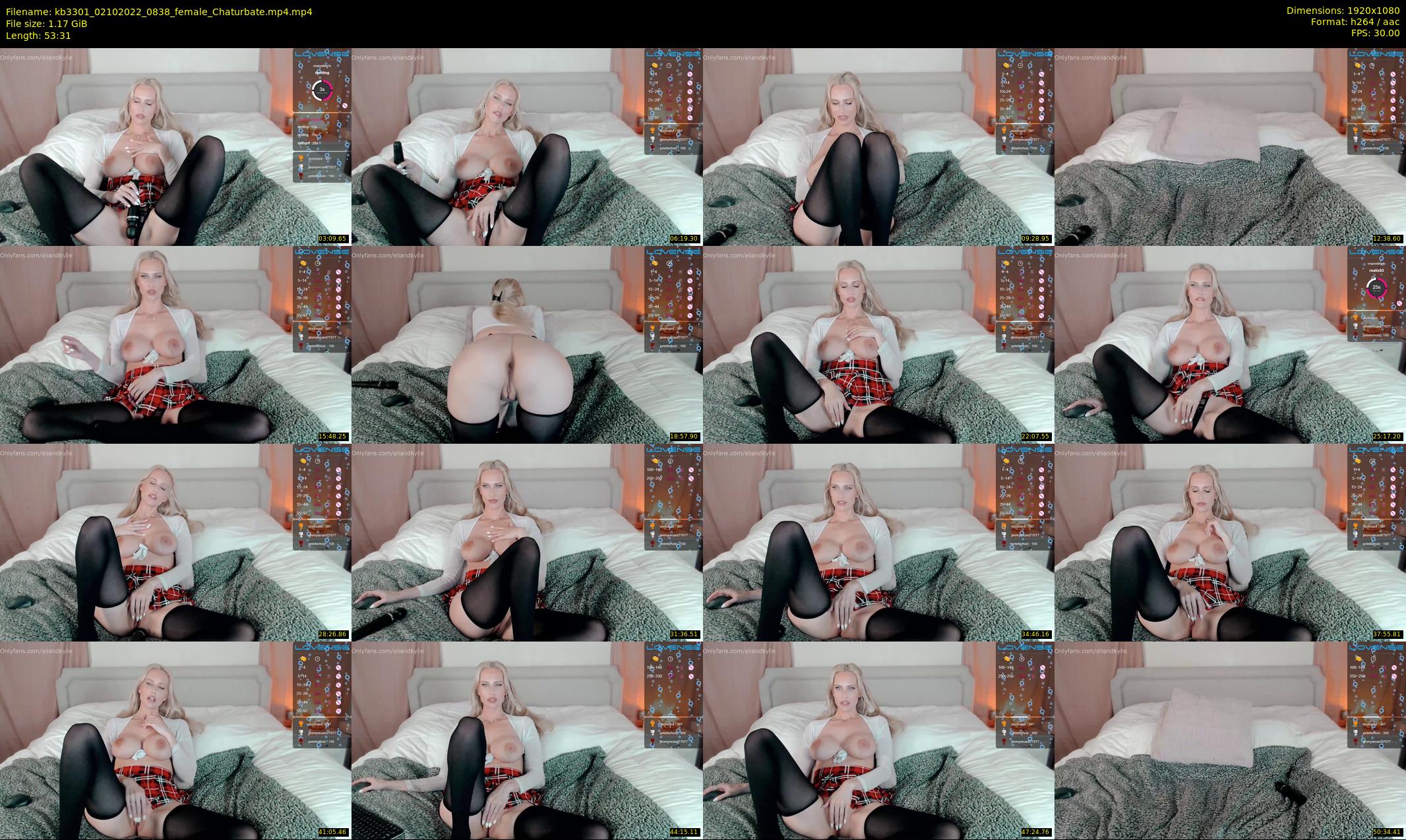 kb3301 — 54 minute Chaturbate couple cam show recording, 1080p, Oct 2, 2022