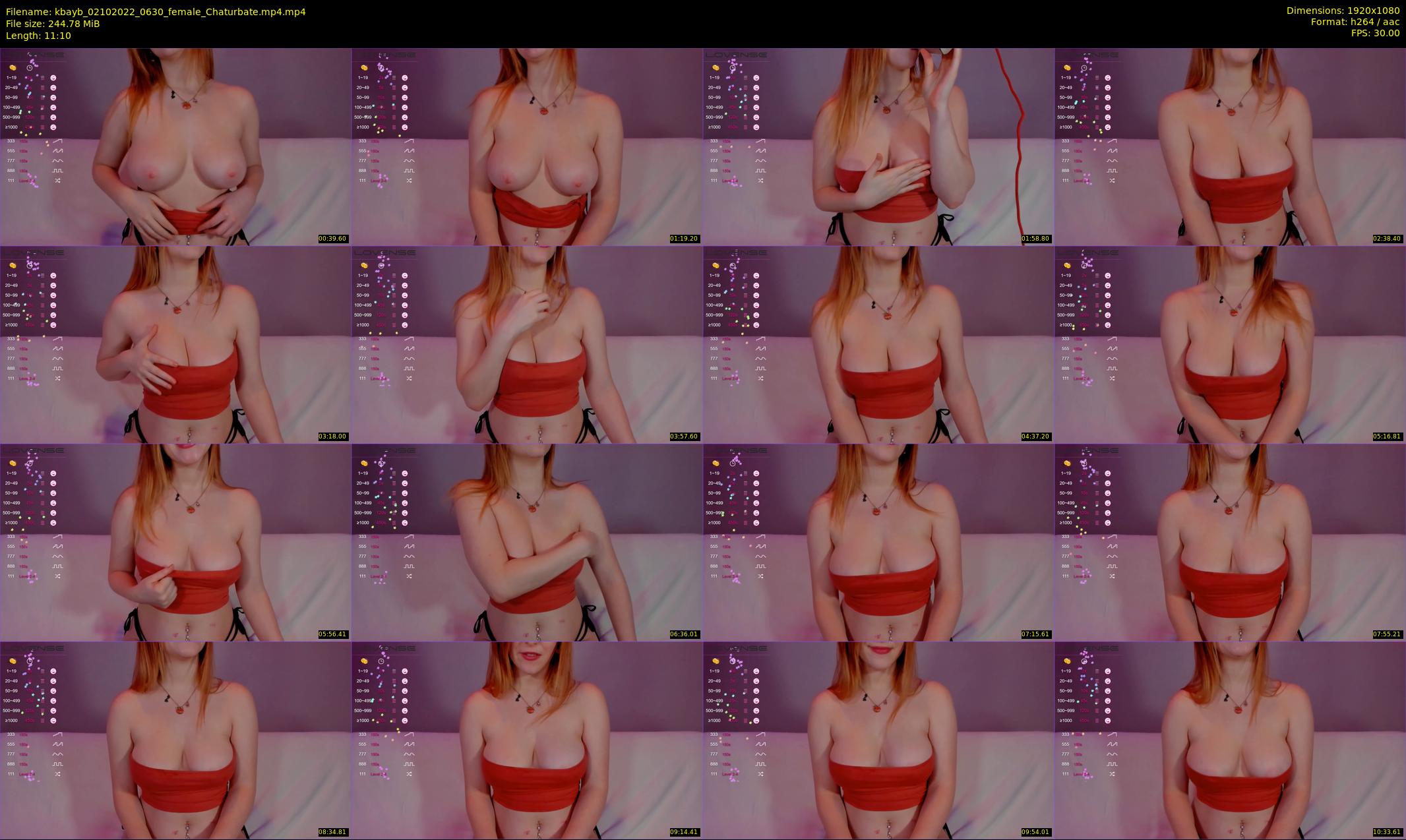 kbayb — 12 minute Chaturbate female cam show recording, 1080p, Oct 2, 2022