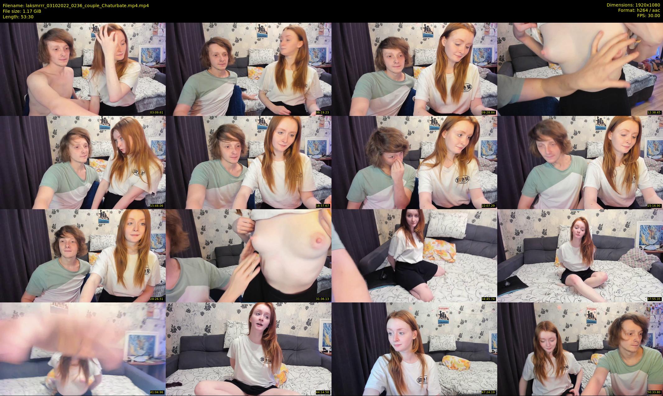 laksmrrr — 54 minute Chaturbate couple cam show recording, 1080p, Oct 3, 2022