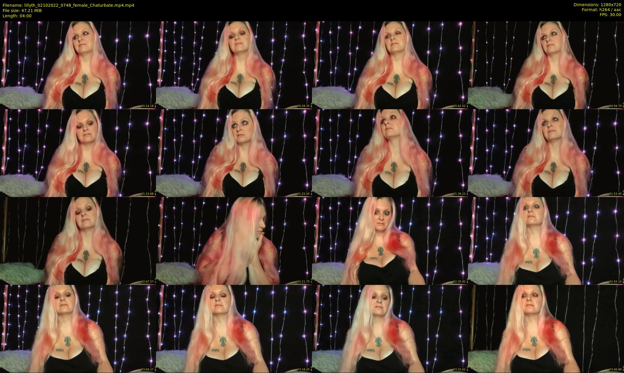 lillyth — 4 minute Chaturbate female cam show recording, 720p, Oct 2, 2022