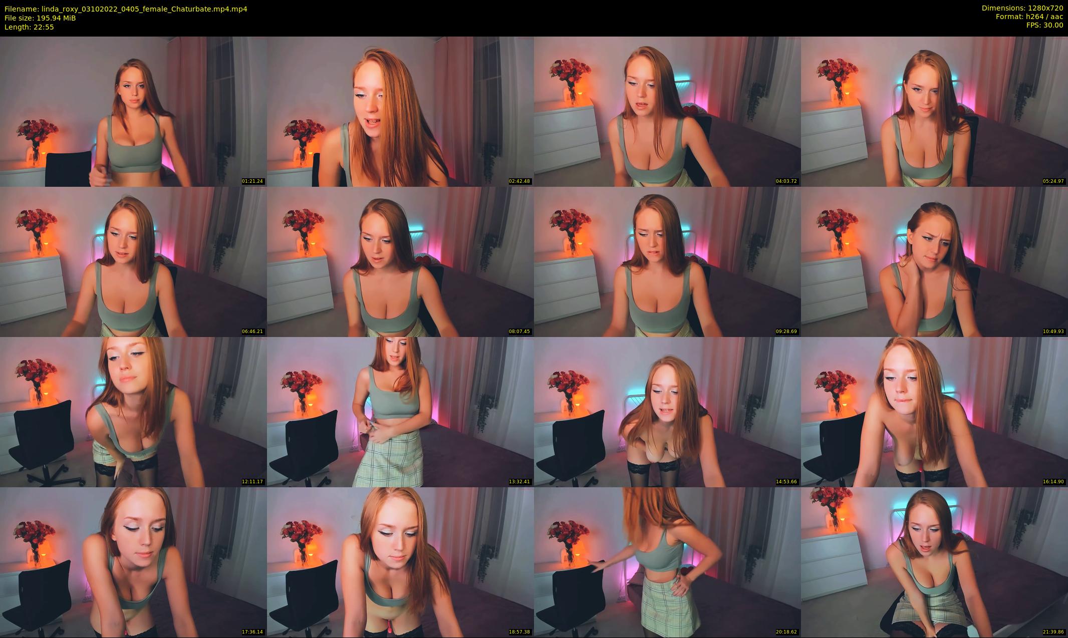 linda_roxy — 23 minute Chaturbate female cam show recording, 720p, Oct 3, 2022