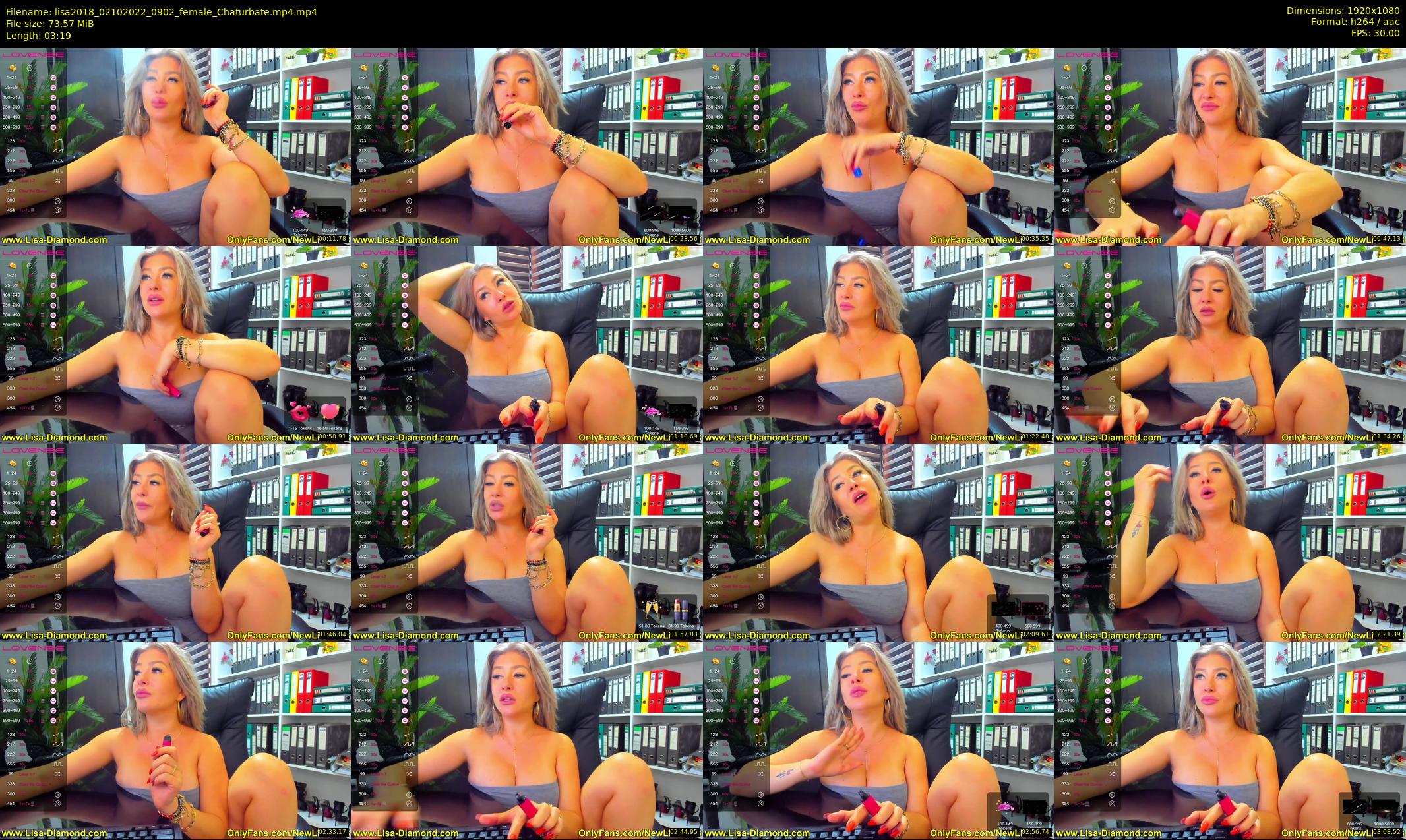 lisa2018 — 4 minute Chaturbate female cam show recording, 1080p, Oct 2, 2022