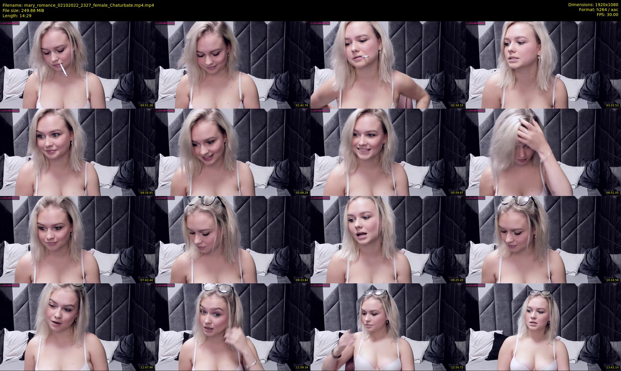 mary_romance — 15 minute Chaturbate female cam show recording, 1080p, Oct 2, 2022