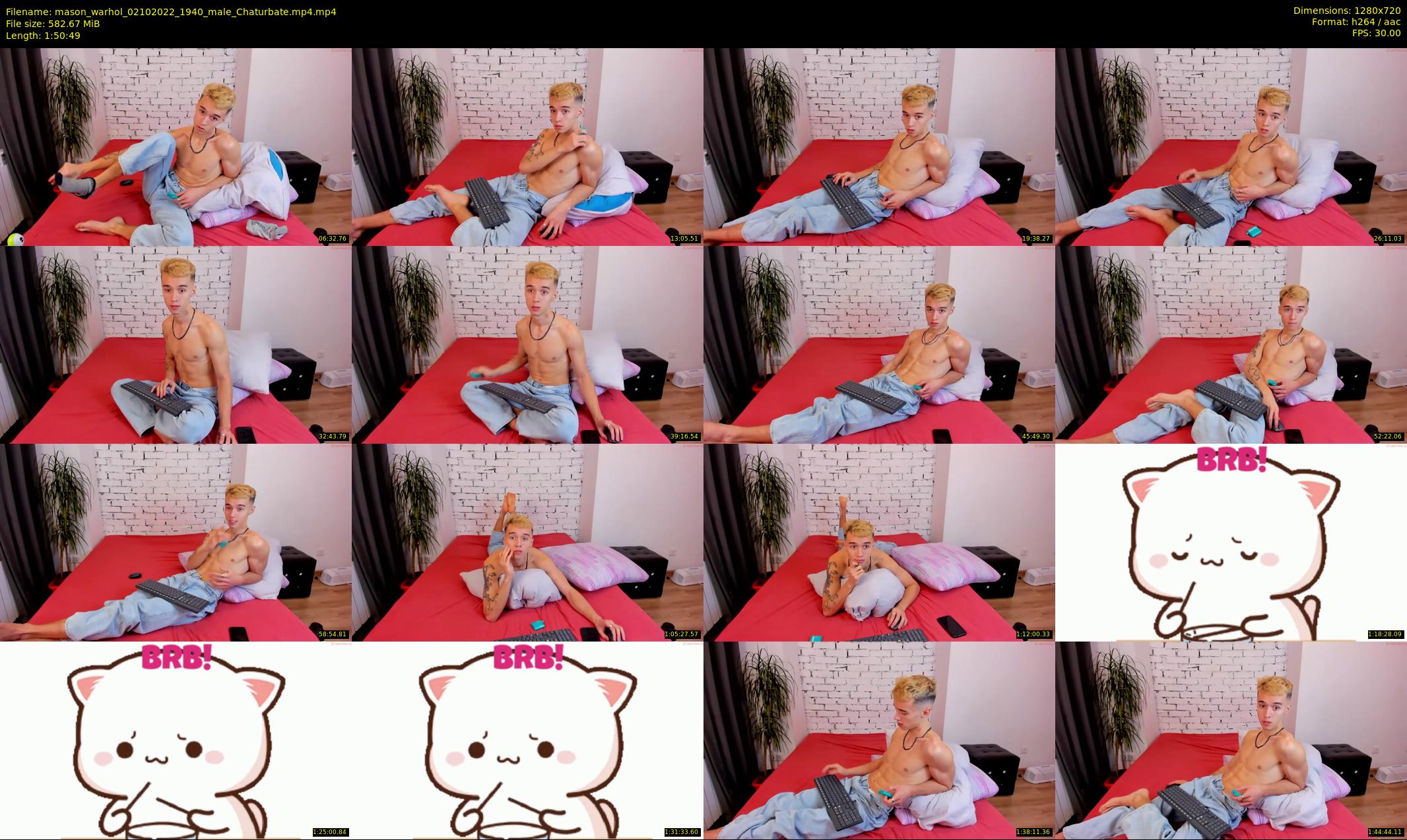 mason_warhol — 111 minute Chaturbate male cam show recording, 720p, Oct 2, 2022
