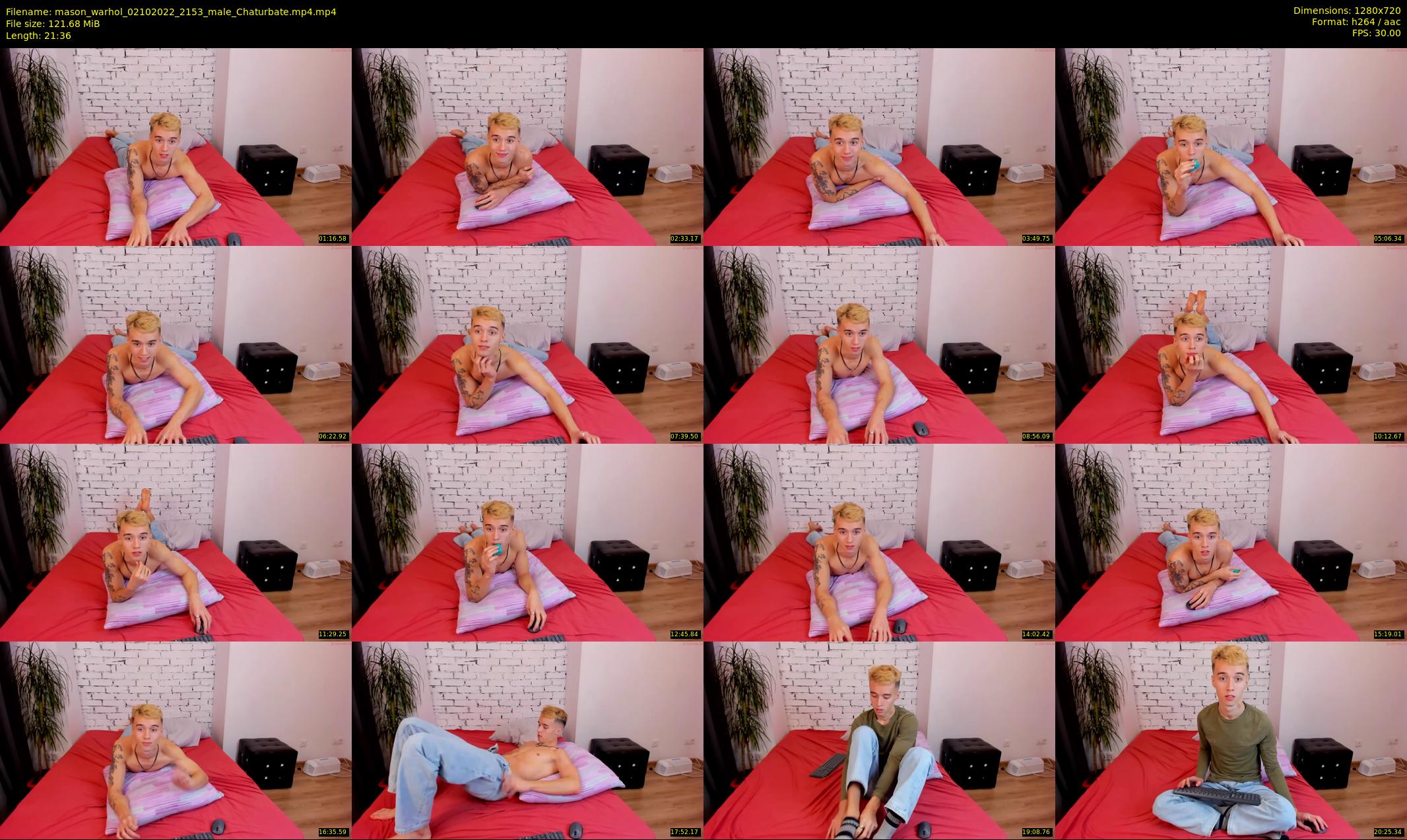 mason_warhol — 22 minute Chaturbate male cam show recording, 720p, Oct 2, 2022