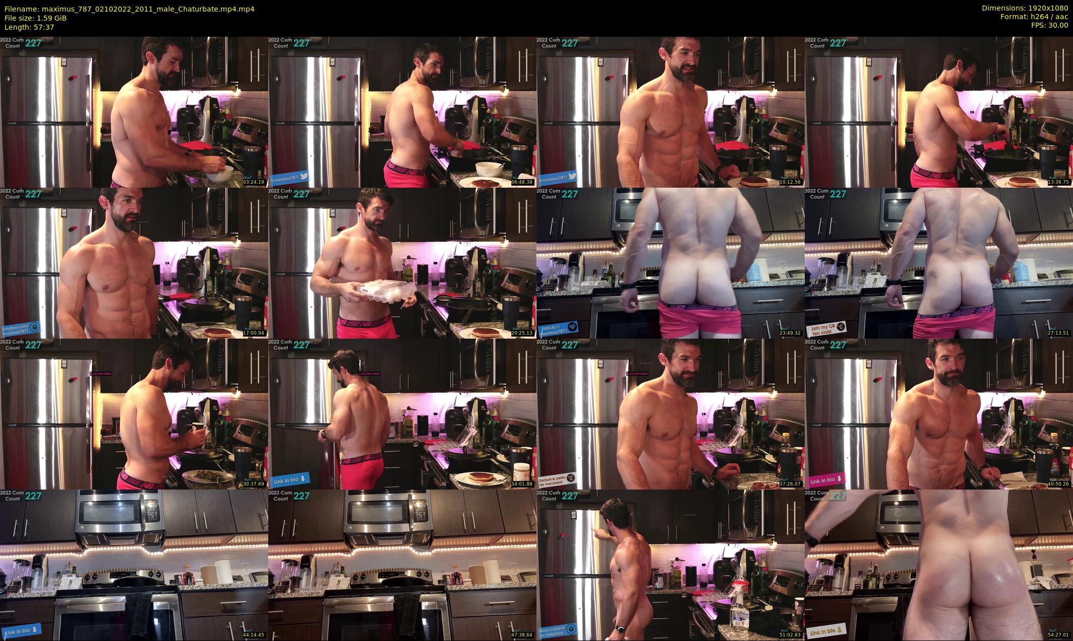 maximus_787 — 58 minute Chaturbate male cam show recording, 1080p, Oct 2, 2022