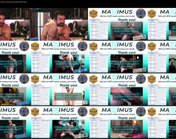 maximus_787 — 12 minute Chaturbate male cam show recording, 1080p, Oct 2, 2022