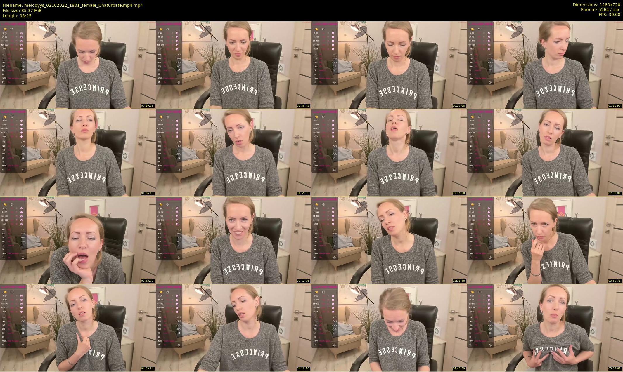 melodyys — 6 minute Chaturbate female cam show recording, 720p, Oct 2, 2022