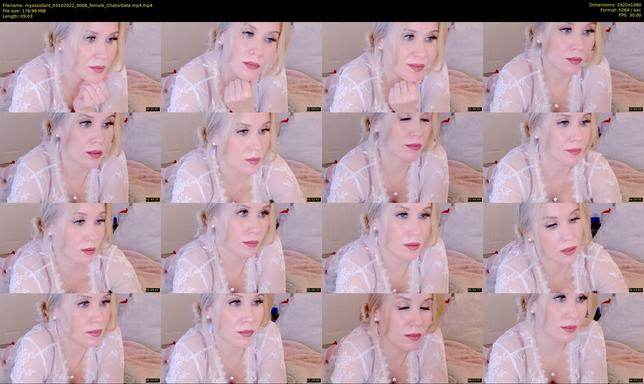 myassistant — 10 minute Chaturbate female cam show recording, 1080p, Oct 3, 2022