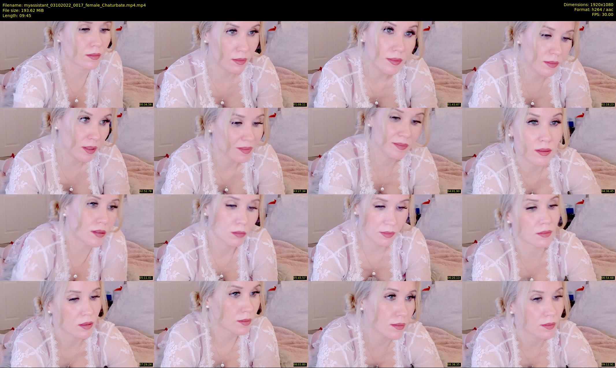 myassistant — 10 minute Chaturbate female cam show recording, 1080p, Oct 3, 2022