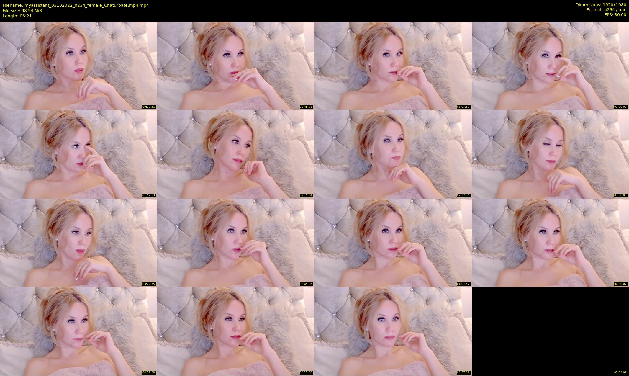 myassistant — 7 minute Chaturbate female cam show recording, 1080p, Oct 3, 2022