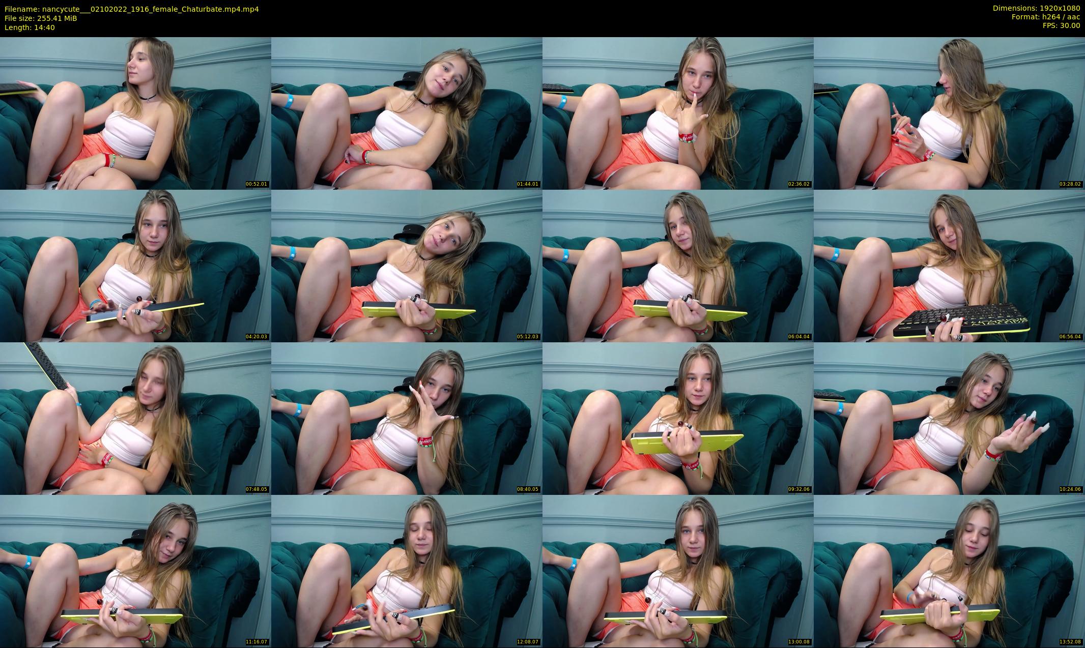 nancycute__ — 15 minute Chaturbate female cam show recording, 1080p, Oct 2, 2022