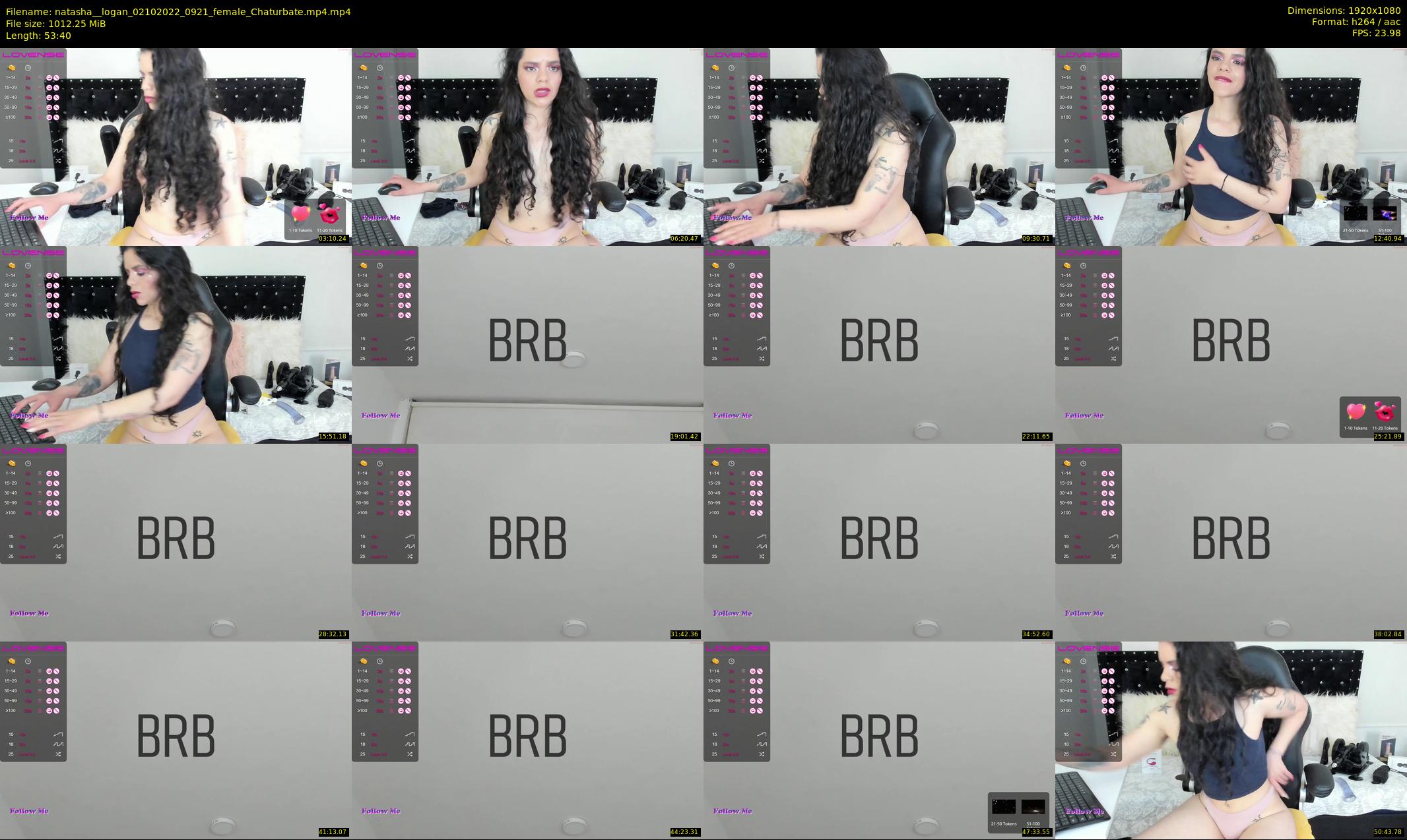 natasha__logan — 54 minute Chaturbate female cam show recording, 1080p, Oct 2, 2022