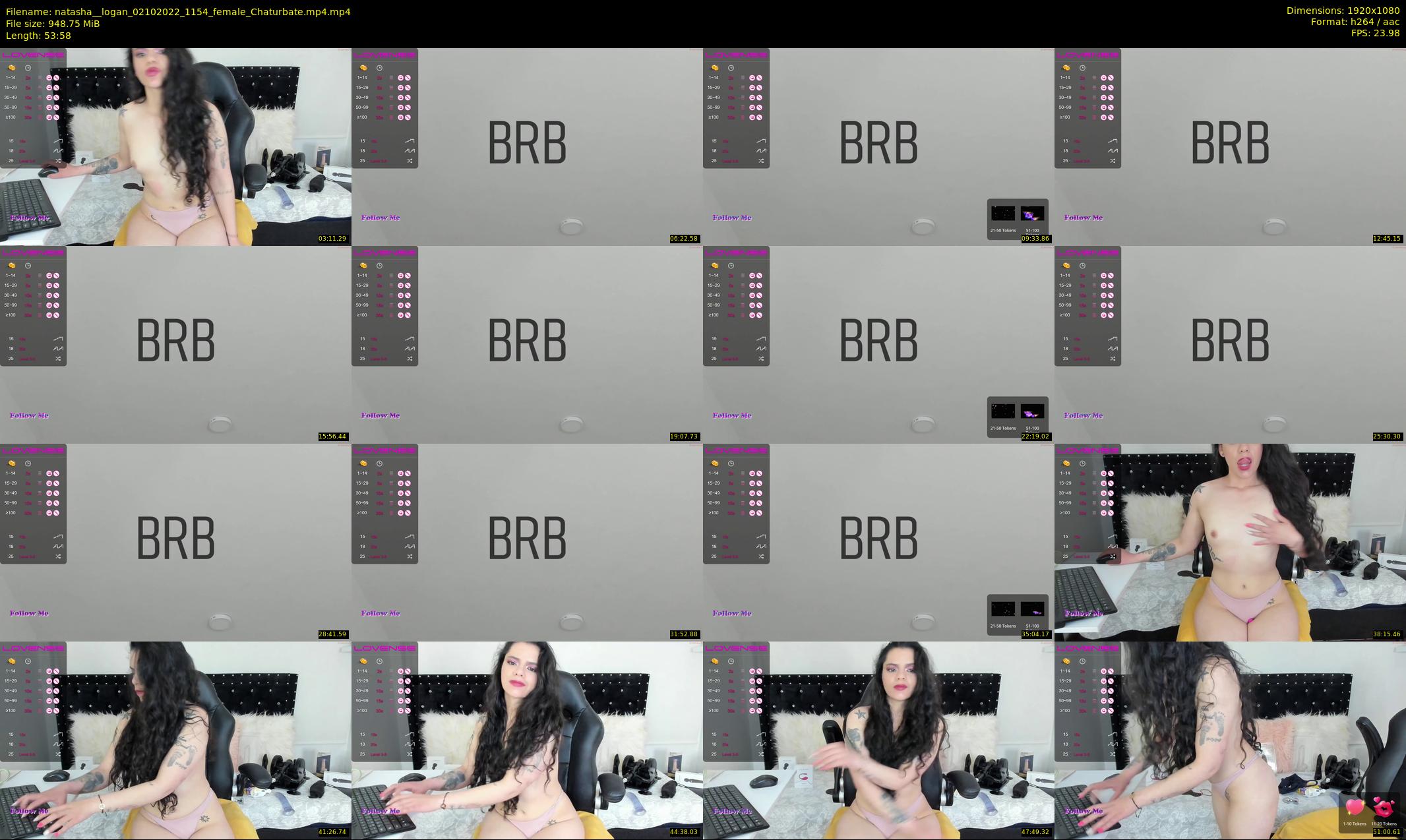 natasha__logan — 54 minute Chaturbate female cam show recording, 1080p, Oct 2, 2022