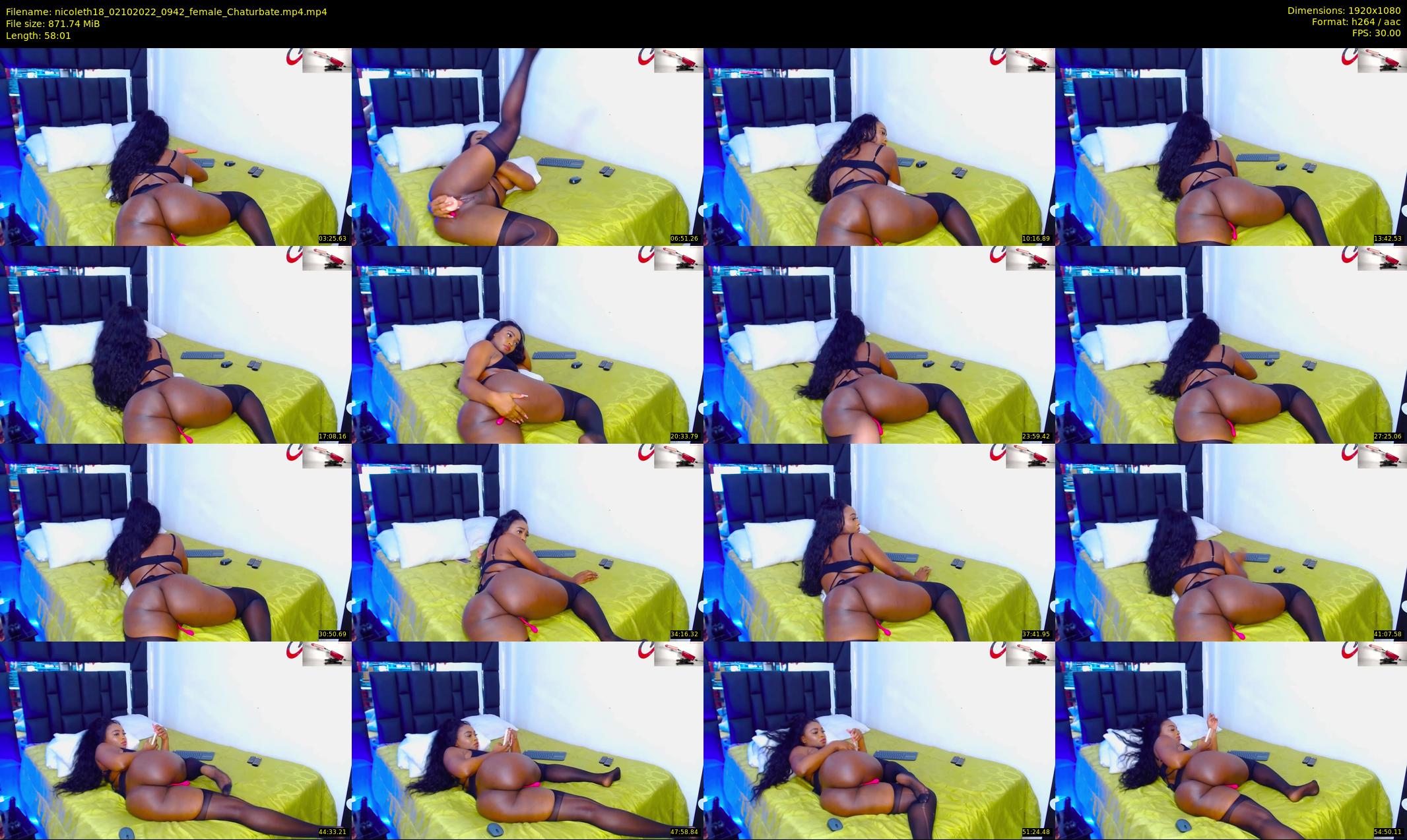 nicoleth18 — 59 minute Chaturbate female cam show recording, 1080p, Oct 2, 2022