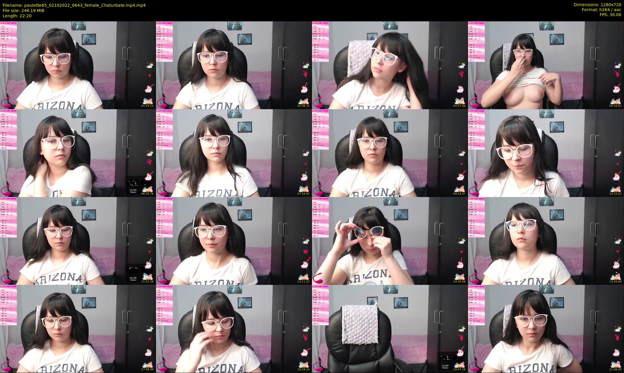 paulette65 — 23 minute Chaturbate female cam show recording, 720p, Oct 2, 2022