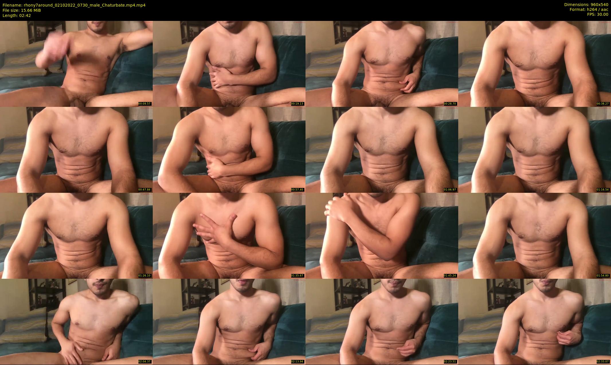 rhony7around — 3 minute Chaturbate male cam show recording, 480p, Oct 2, 2022
