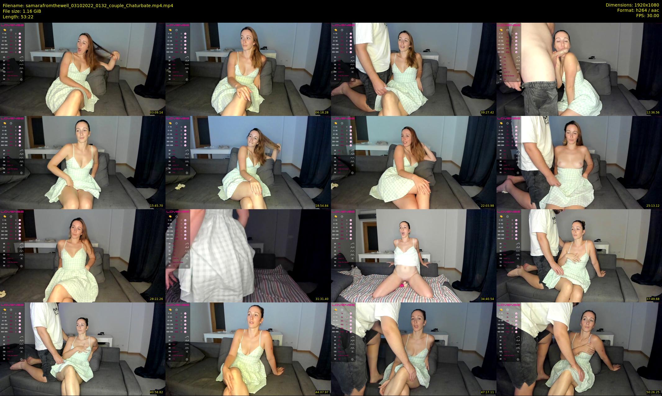 samarafromthewell — 54 minute Chaturbate female cam show recording, 1080p, Oct 3, 2022