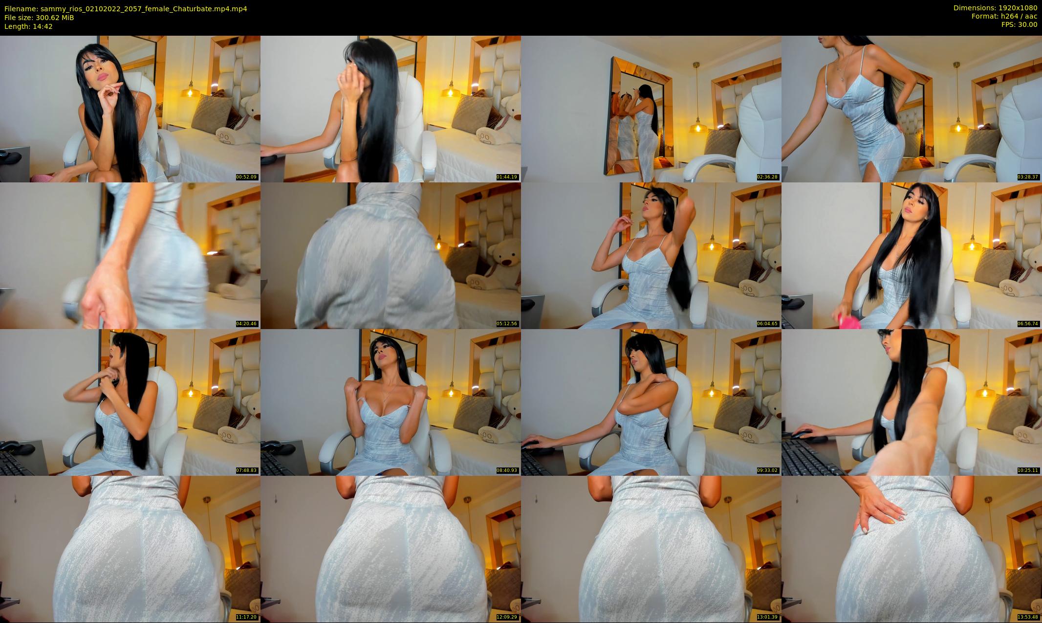 sammy_rios — 15 minute Chaturbate female cam show recording, 1080p, Oct 2, 2022