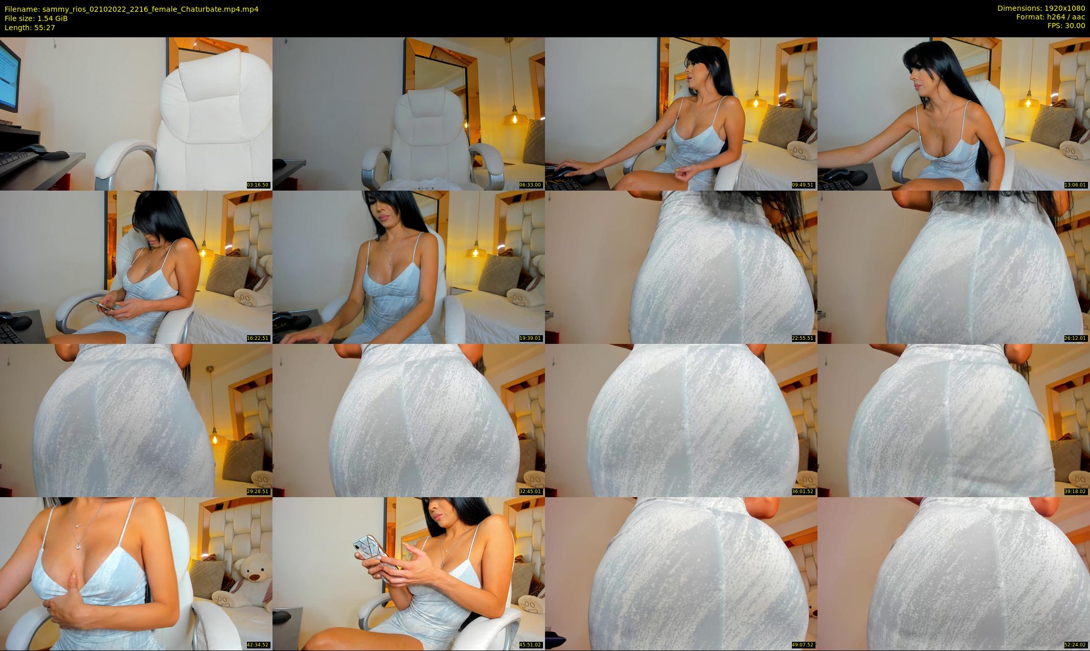 sammy_rios — 56 minute Chaturbate female cam show recording, 1080p, Oct 2, 2022