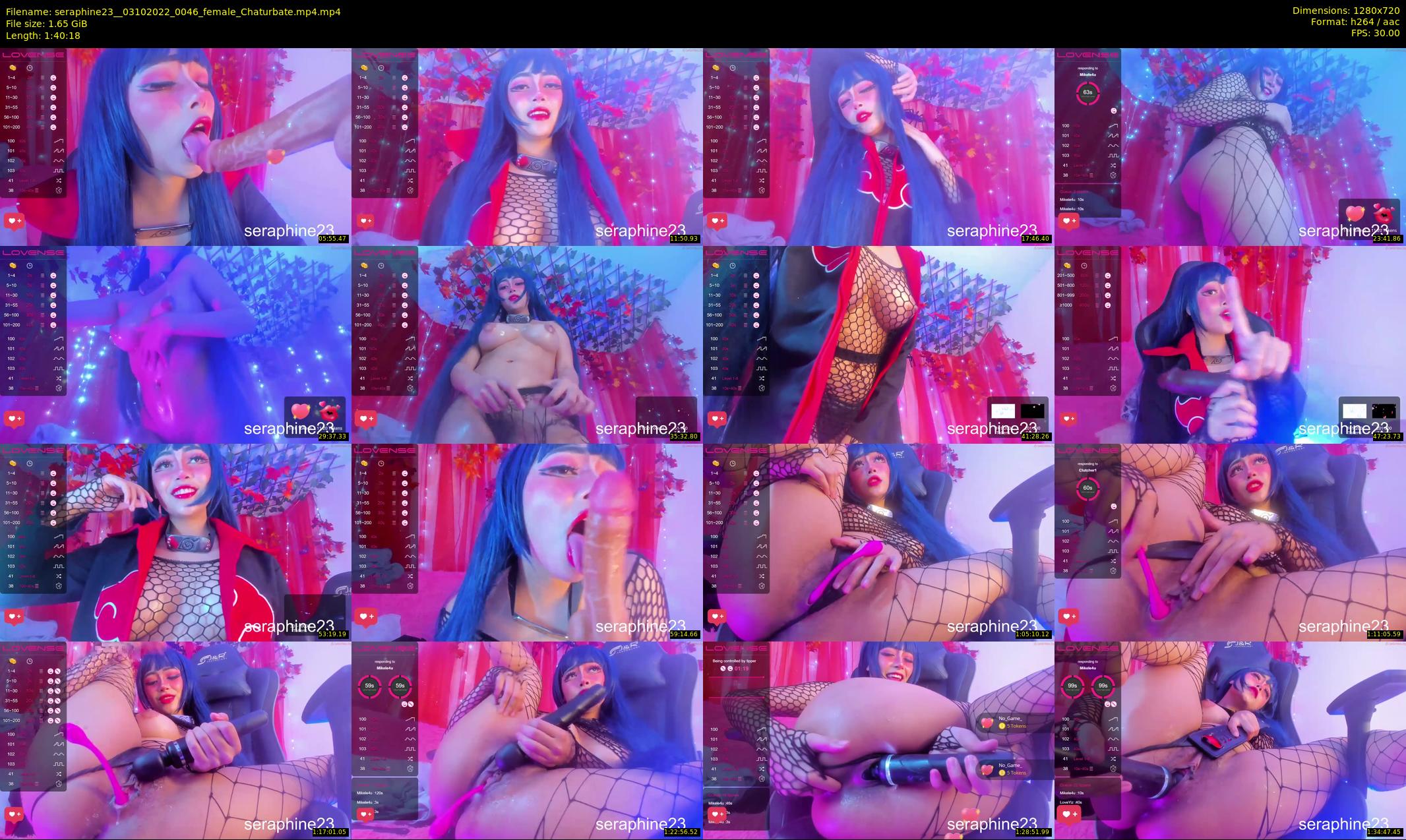seraphine23_ — 101 minute Chaturbate female cam show recording, 720p, Oct 3, 2022