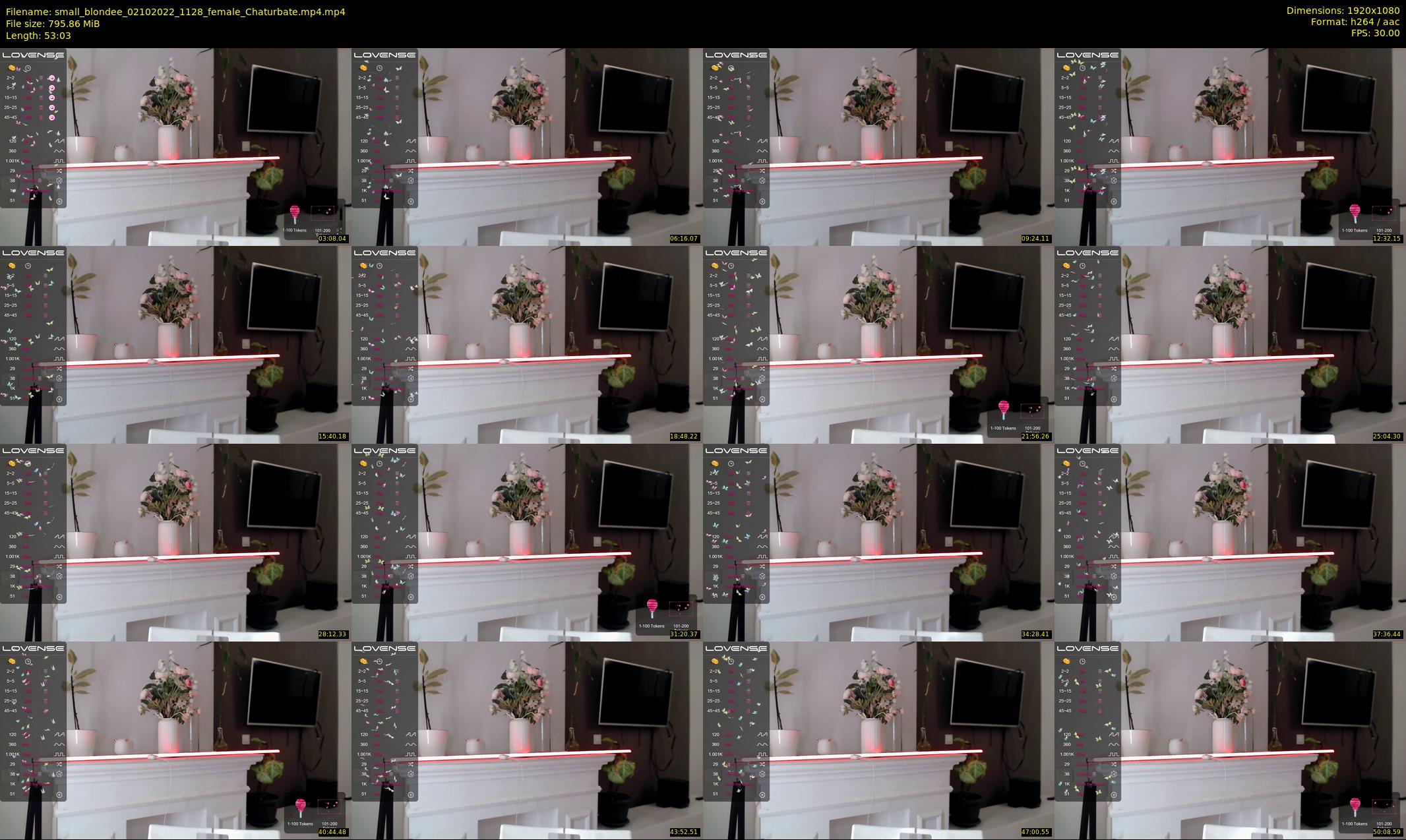 small_blondee — 54 minute Chaturbate female cam show recording, 1080p, Oct 2, 2022