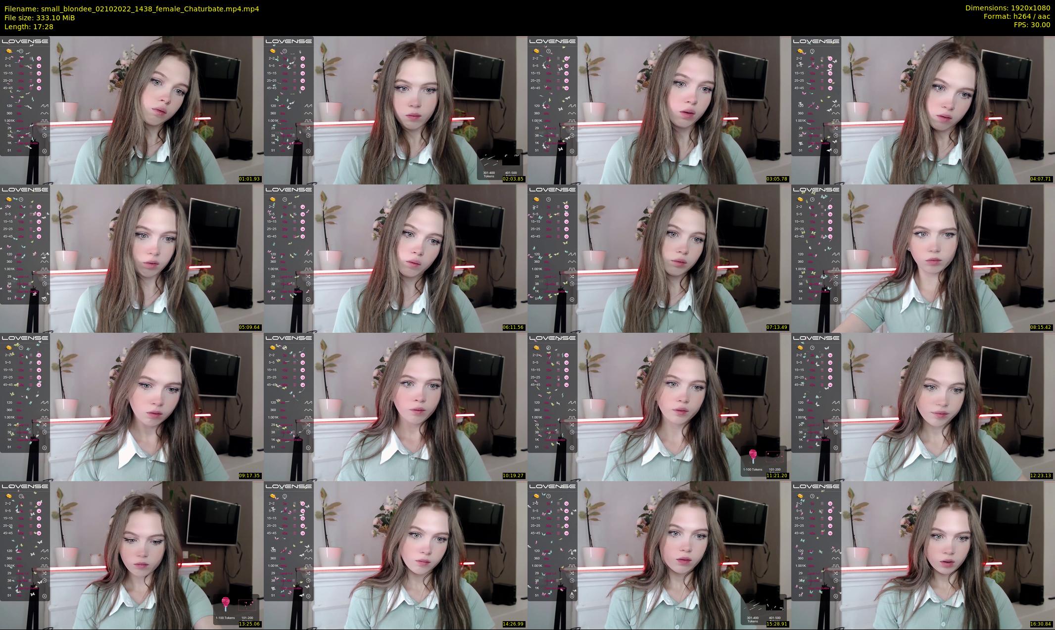 small_blondee — 18 minute Chaturbate female cam show recording, 1080p, Oct 2, 2022