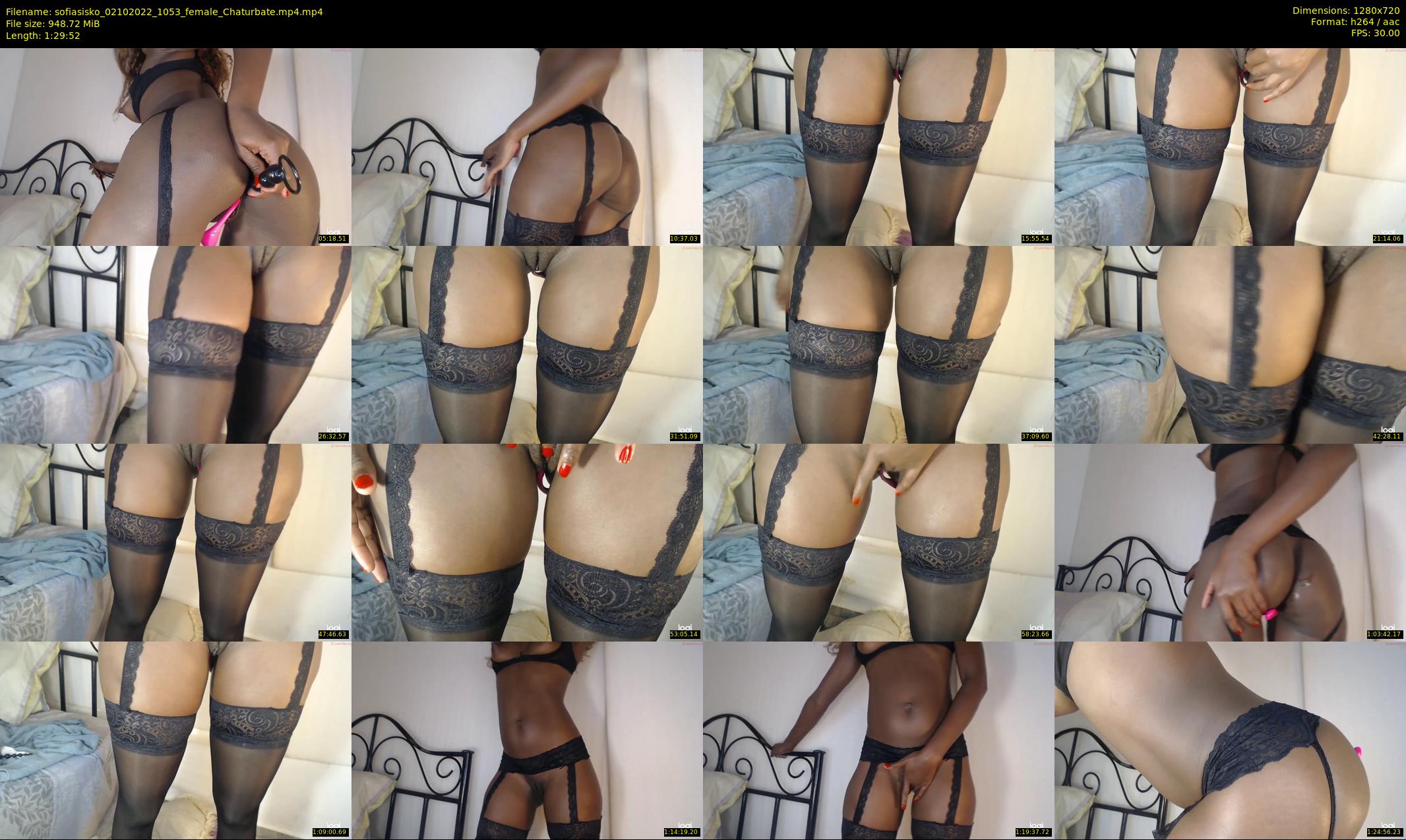 sofiasisko — 90 minute Chaturbate female cam show recording, 720p, Oct 2, 2022