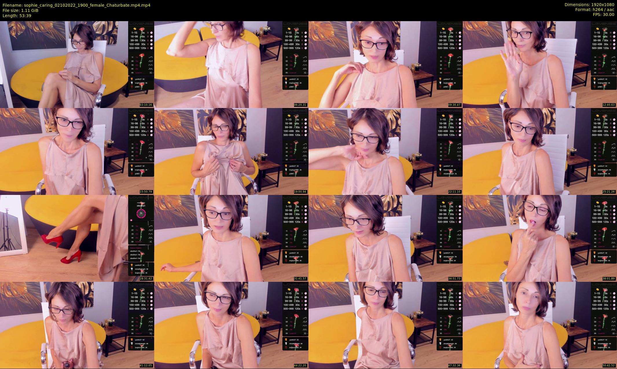 sophie_caring — 54 minute Chaturbate female cam show recording, 1080p, Oct 2, 2022