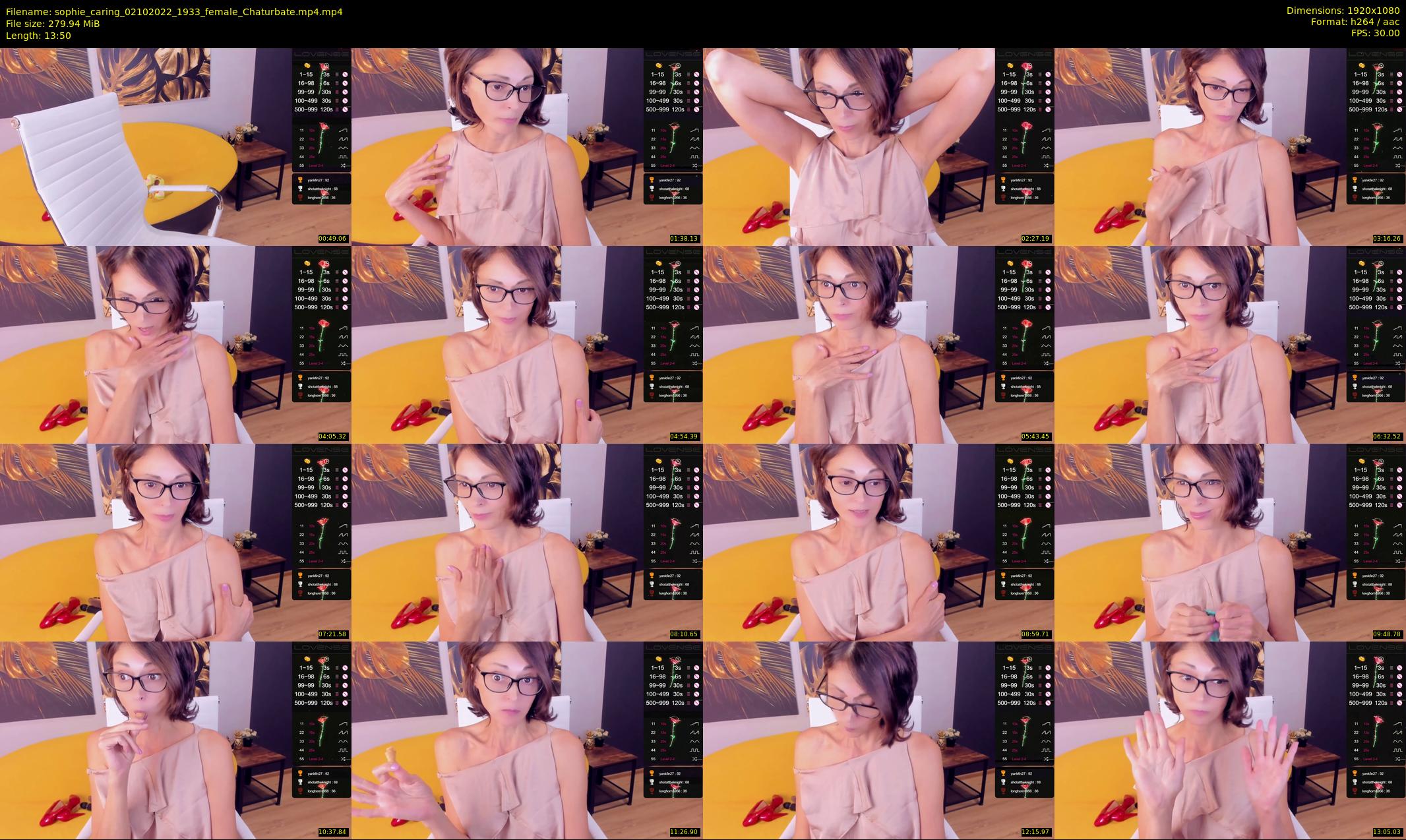 sophie_caring — 14 minute Chaturbate female cam show recording, 1080p, Oct 2, 2022