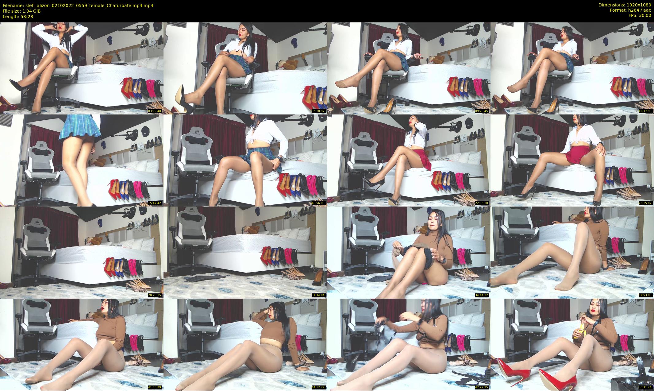 stefi_alizon — 54 minute Chaturbate female cam show recording, 1080p, Oct 2, 2022