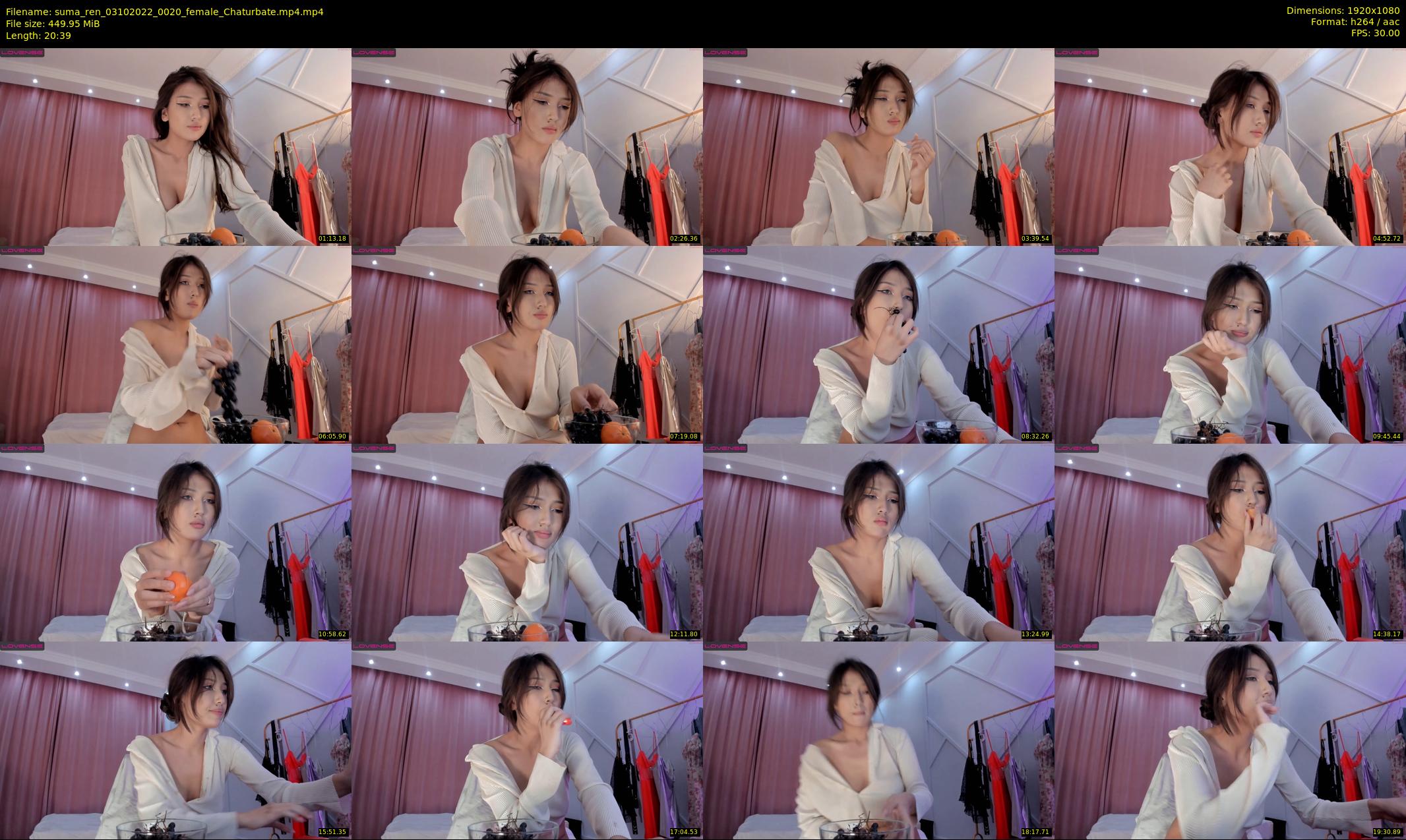 suma_ren — 21 minute Chaturbate female cam show recording, 1080p, Oct 3, 2022