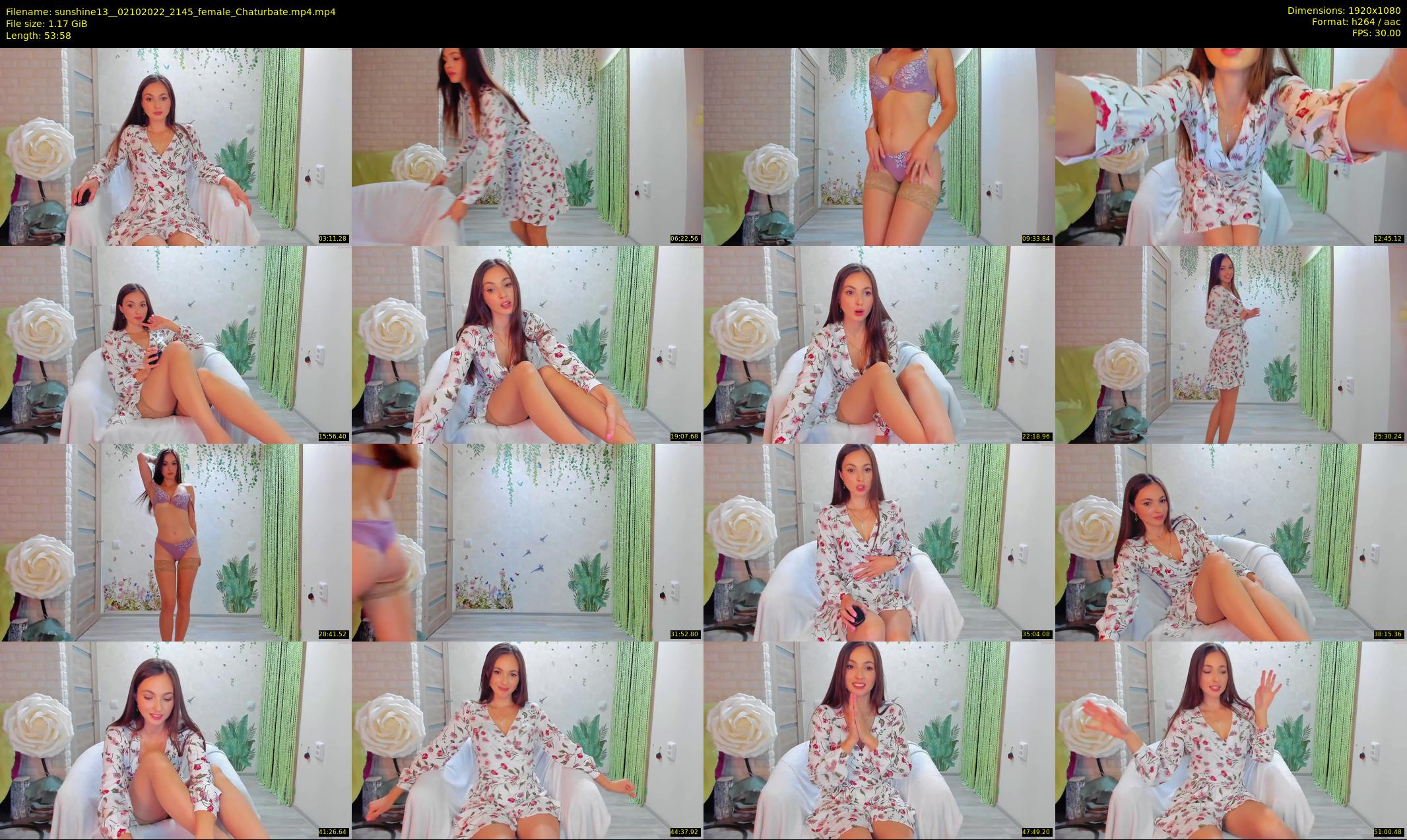 sunshine13_ — 54 minute Chaturbate female cam show recording, 1080p, Oct 2, 2022