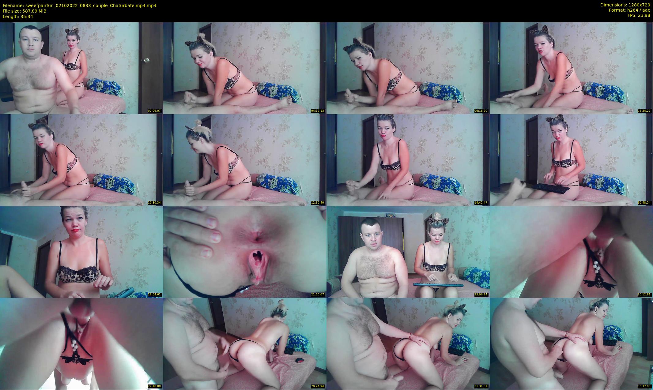 sweetpairfun — 36 minute Chaturbate couple cam show recording, 720p, Oct 2, 2022