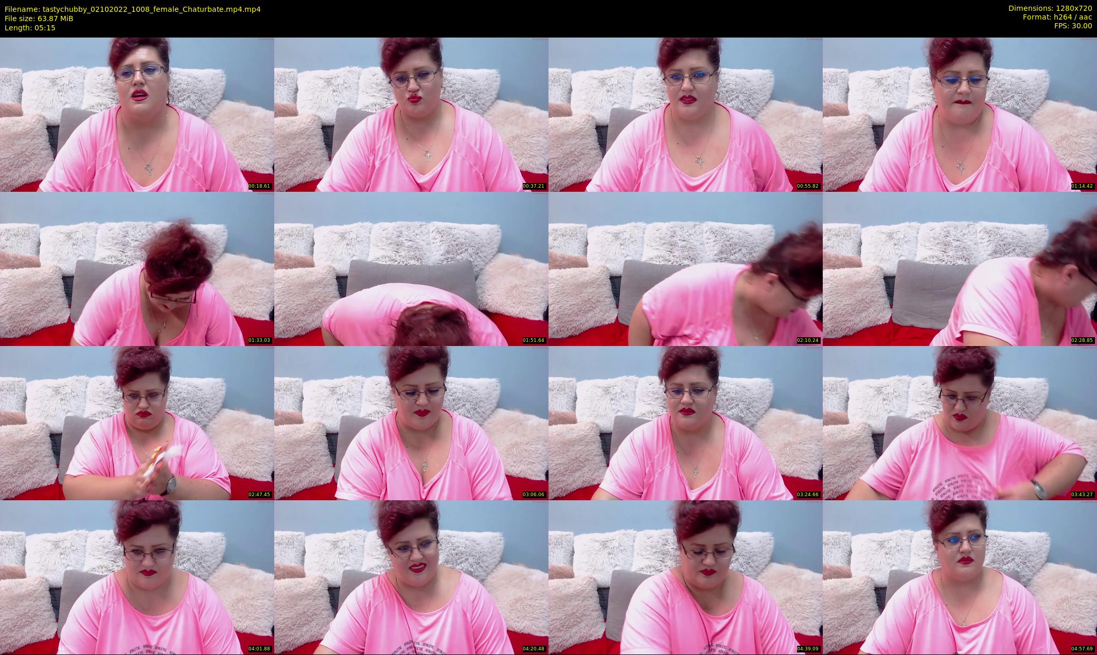 tastychubby — 6 minute Chaturbate female cam show recording, 720p, Oct 2, 2022