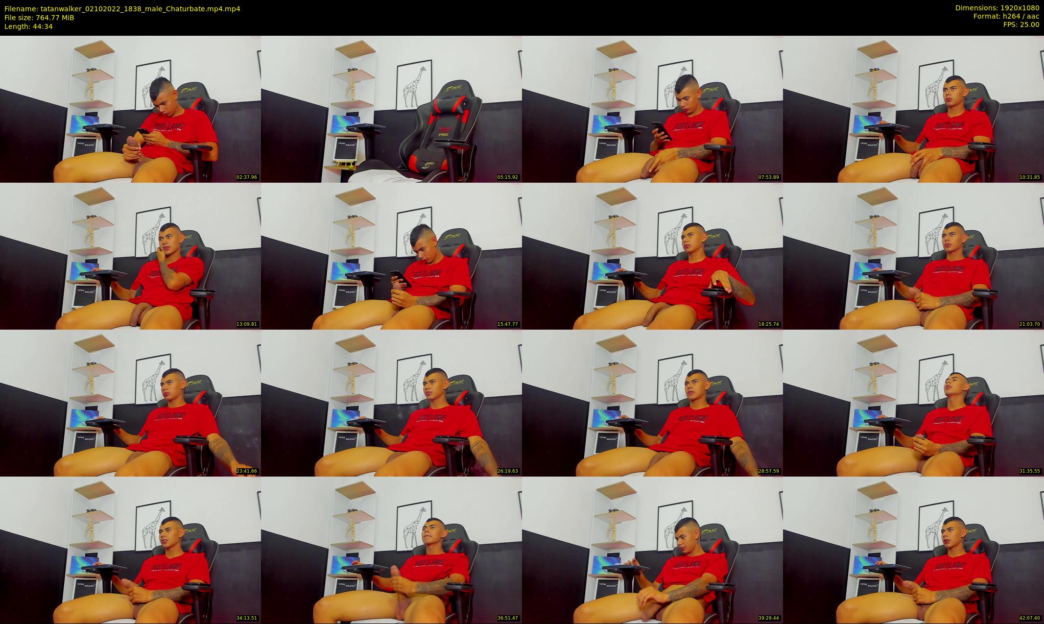 tatanwalker — 45 minute Chaturbate male cam show recording, 1080p, Oct 2, 2022
